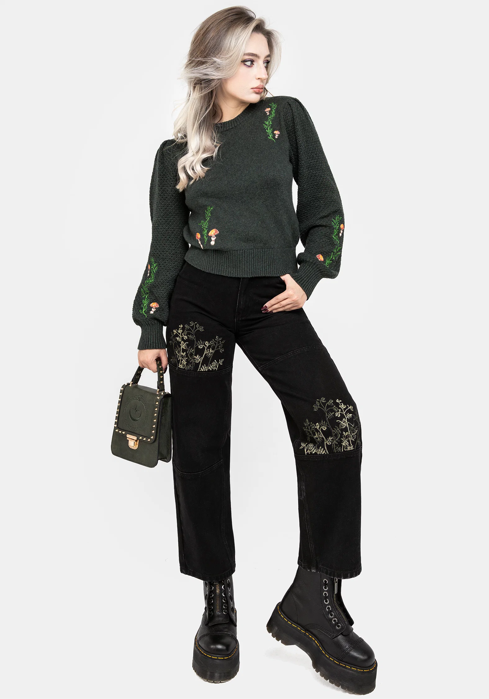 Fable Embroidered Jumper - Image 5