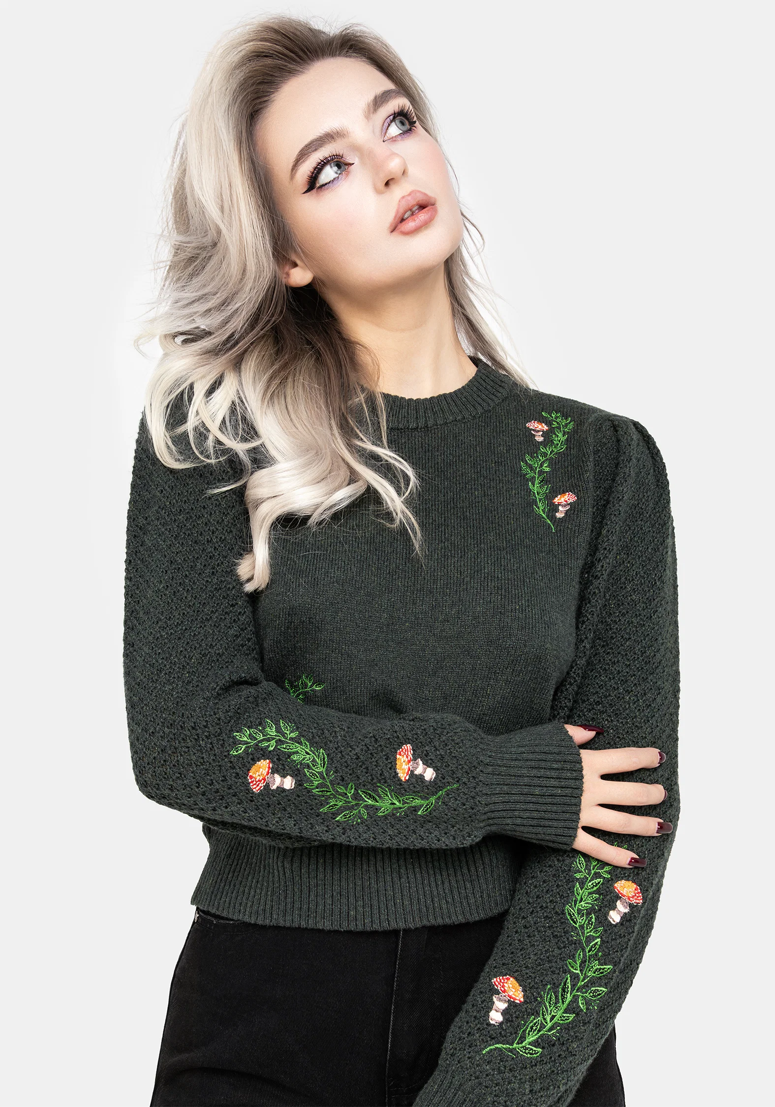 Fable Embroidered Jumper - Image 6