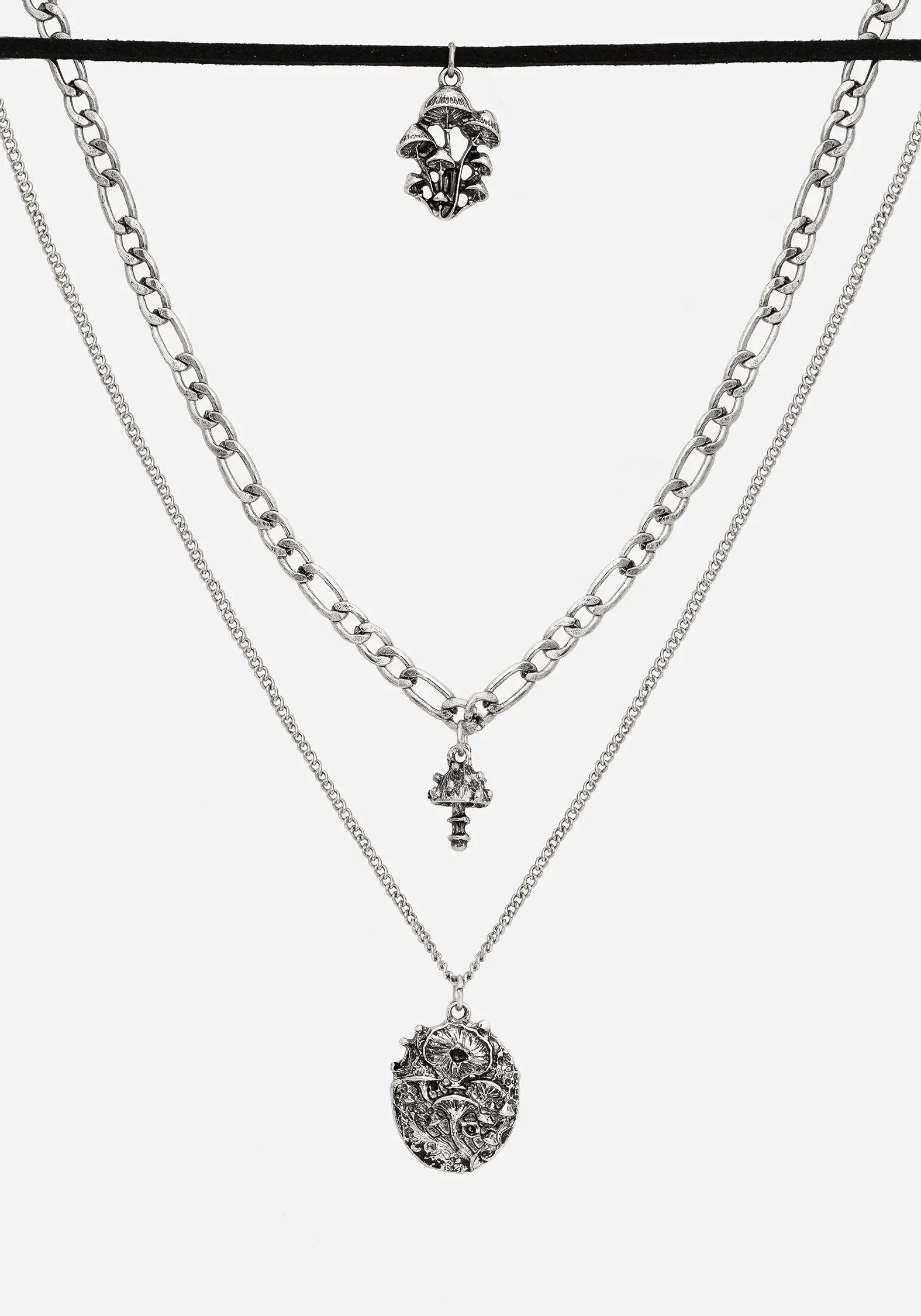 Fabula Layered Charm Necklace - Image 2