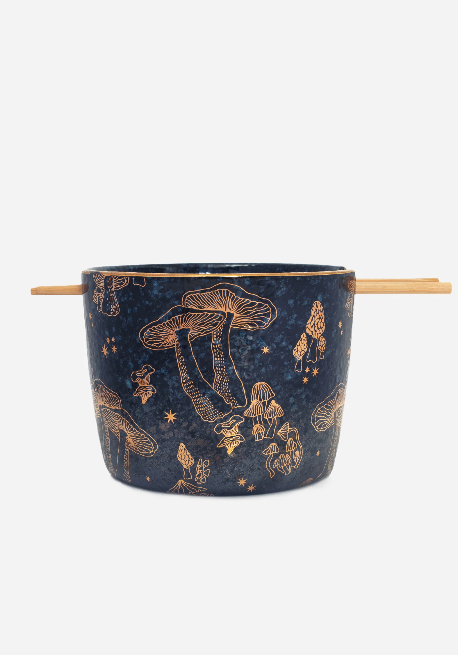 Faefire Foiled Mushroom Print Ramen Bowl - Image 3