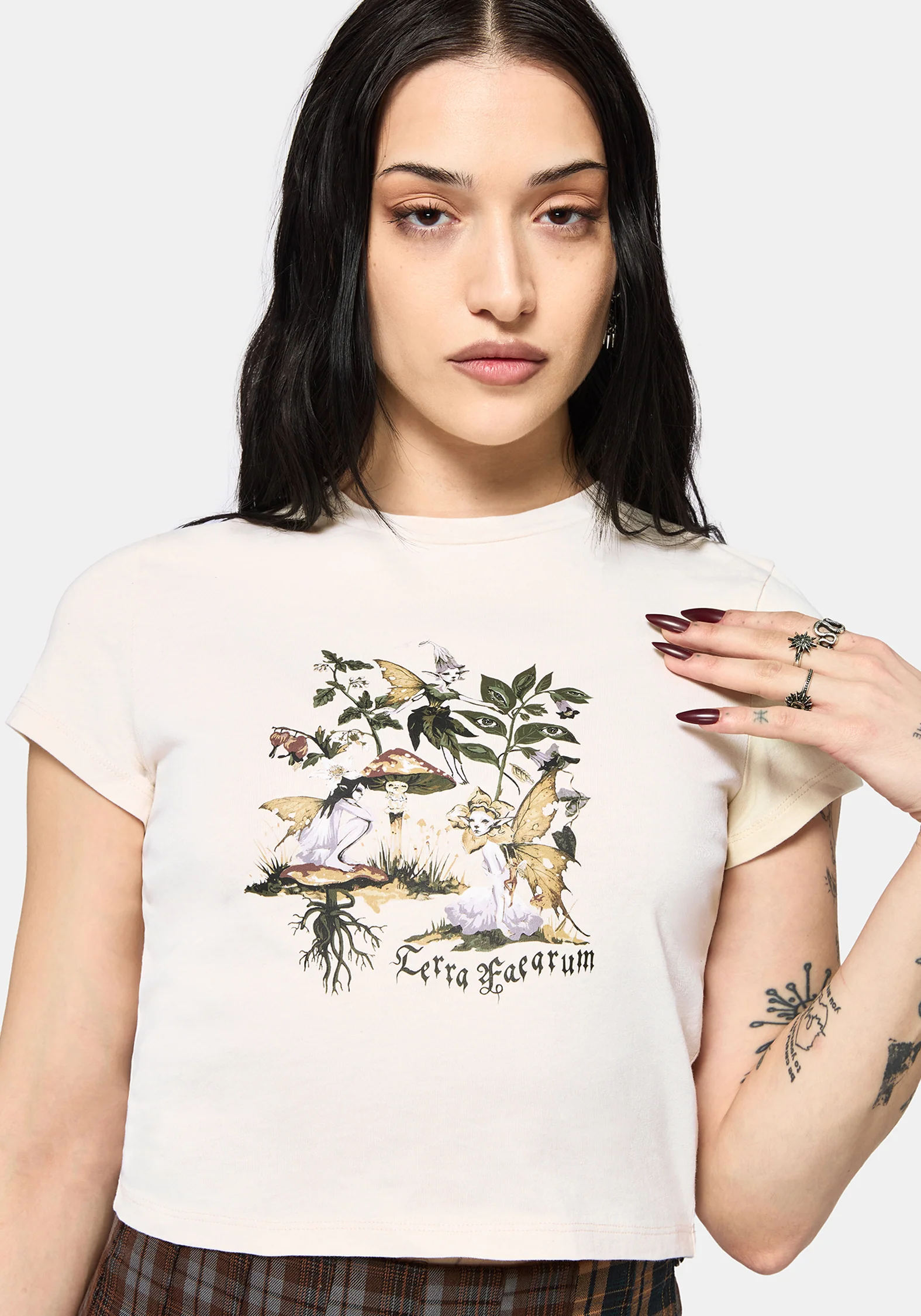 Faela Fairy Crop T-Shirt - Image 5