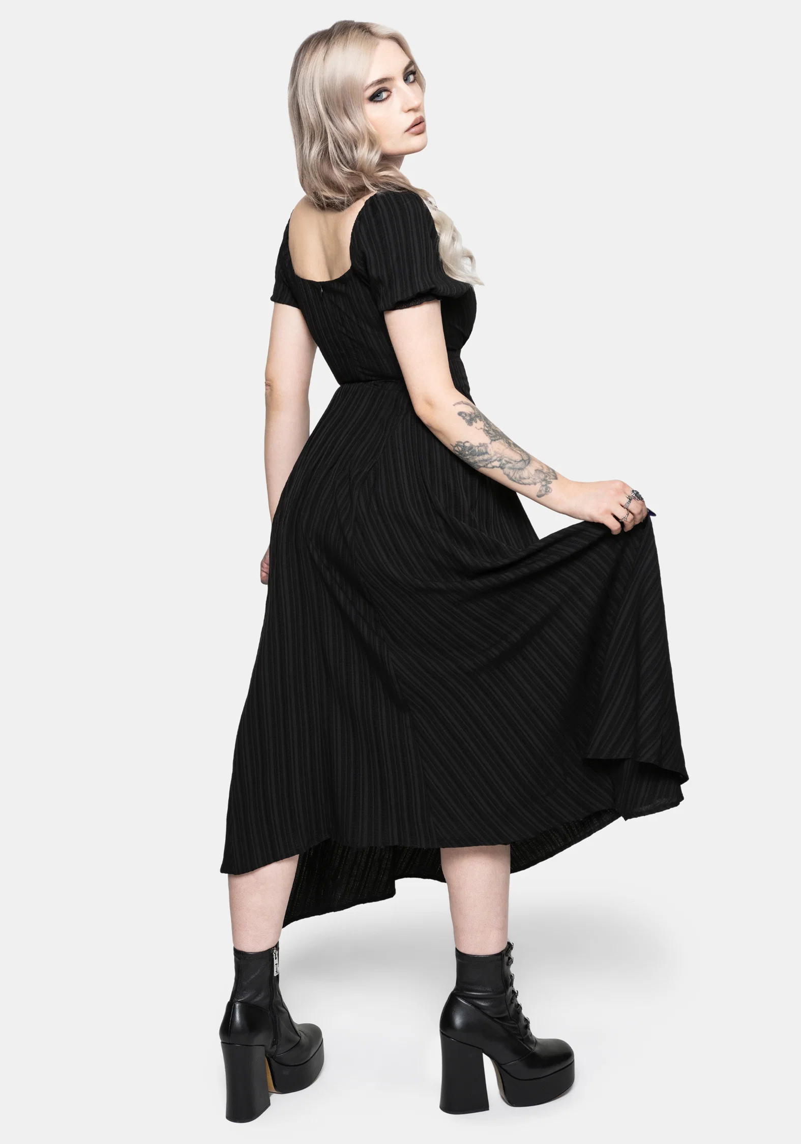 Fenella Keyhole Midi Dress - Image 3