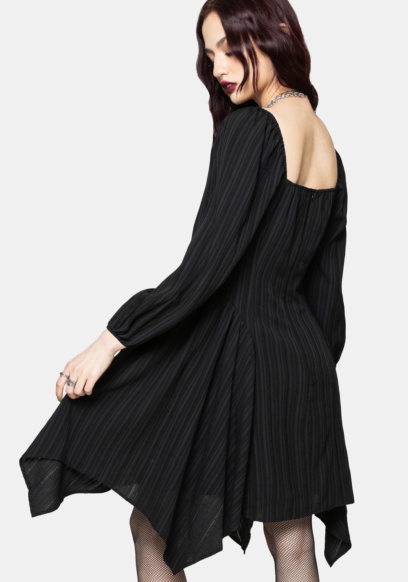 Fenella Ruched Mini Dress - Image 3