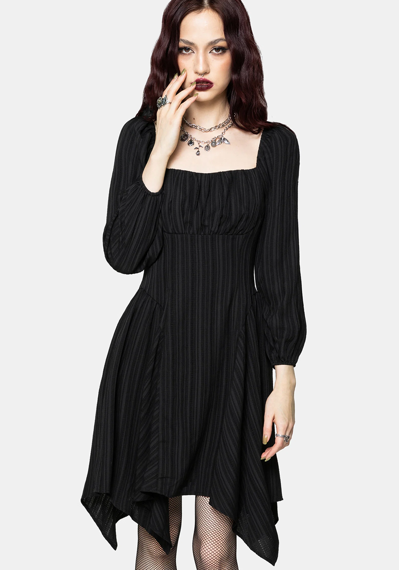Fenella Ruched Mini Dress - Image 5
