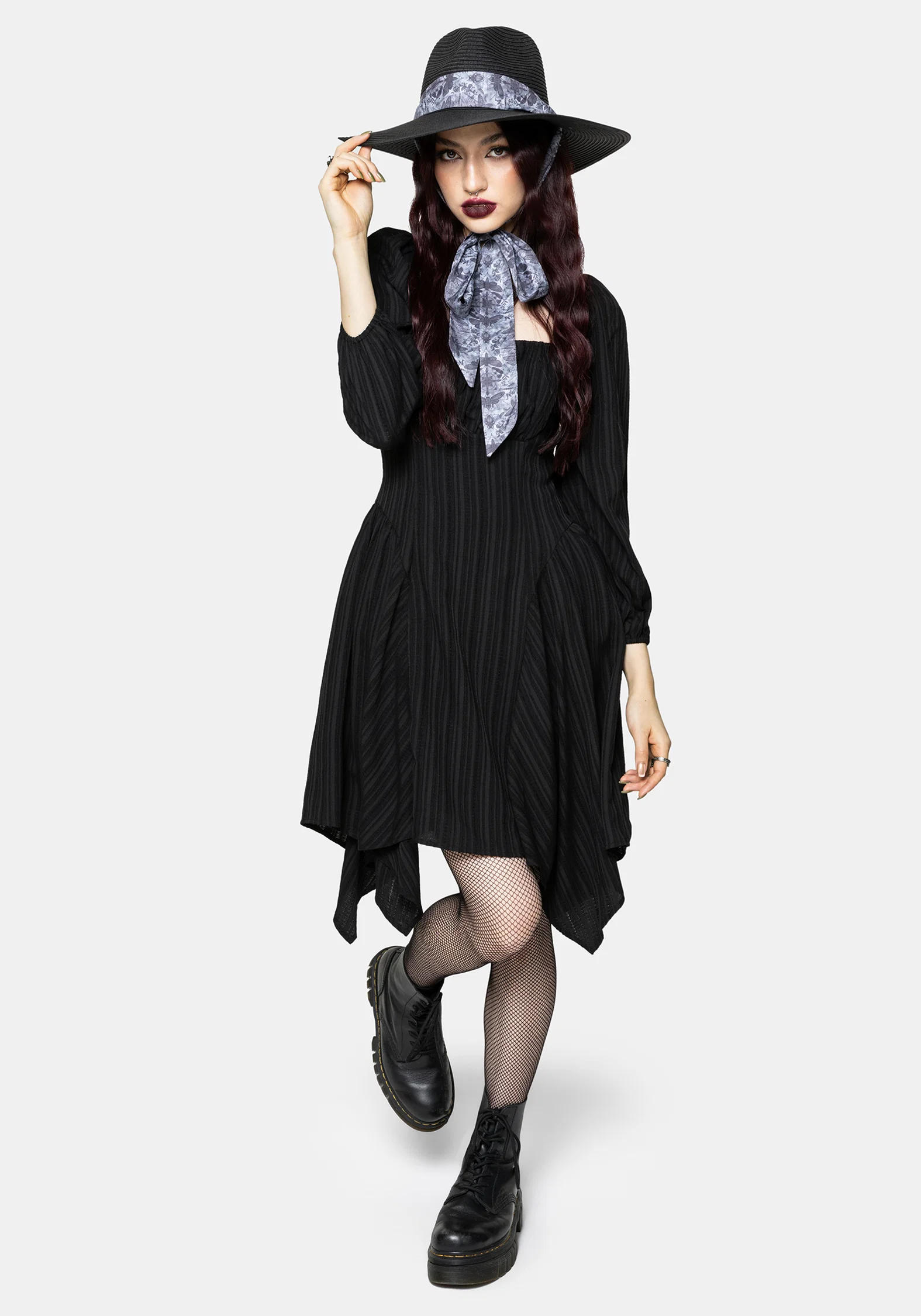 Fenella Ruched Mini Dress - Image 6
