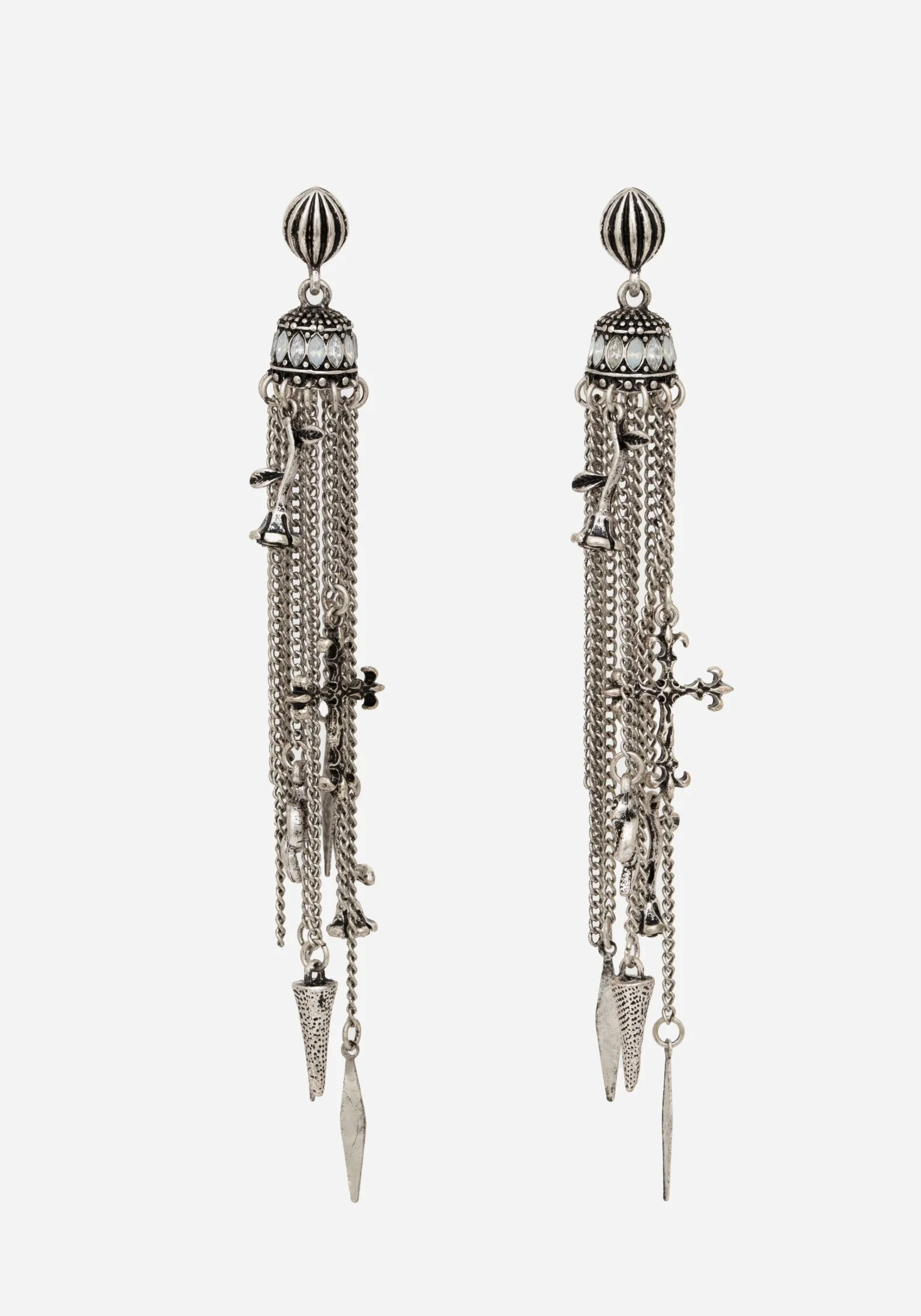 Flaren Charm Drop Earrings - Image 3