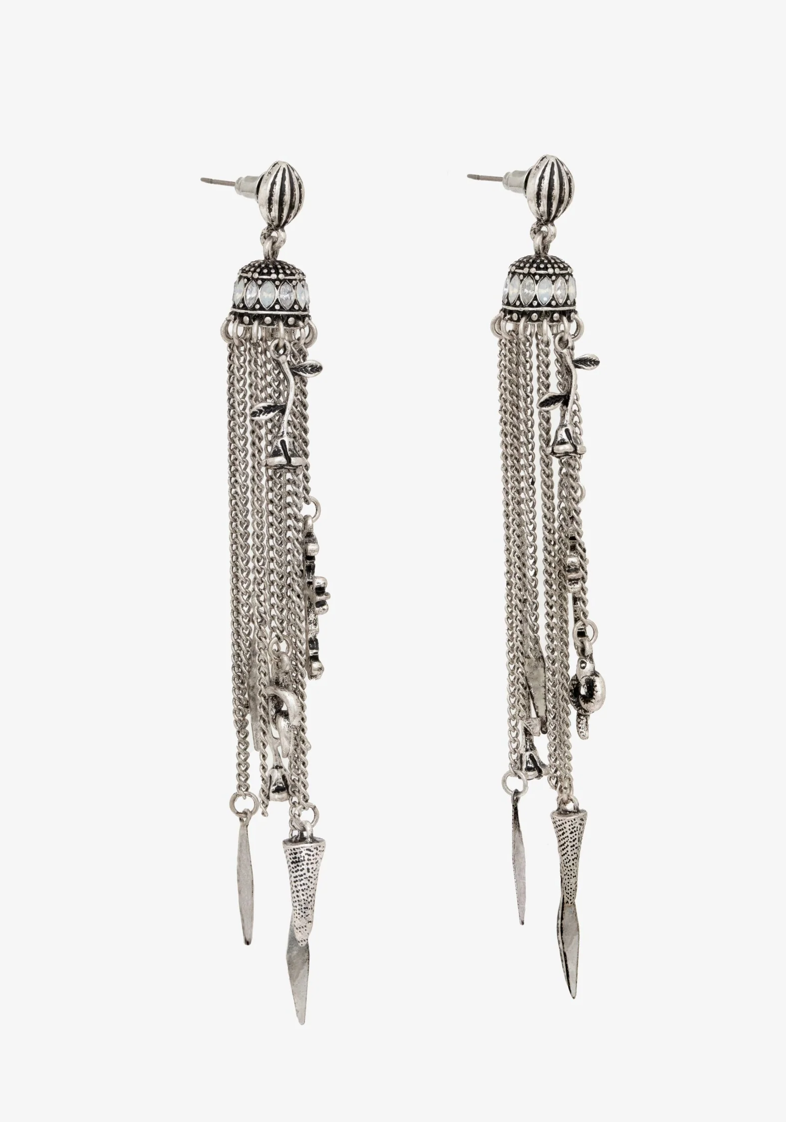 Flaren Charm Drop Earrings - Image 5