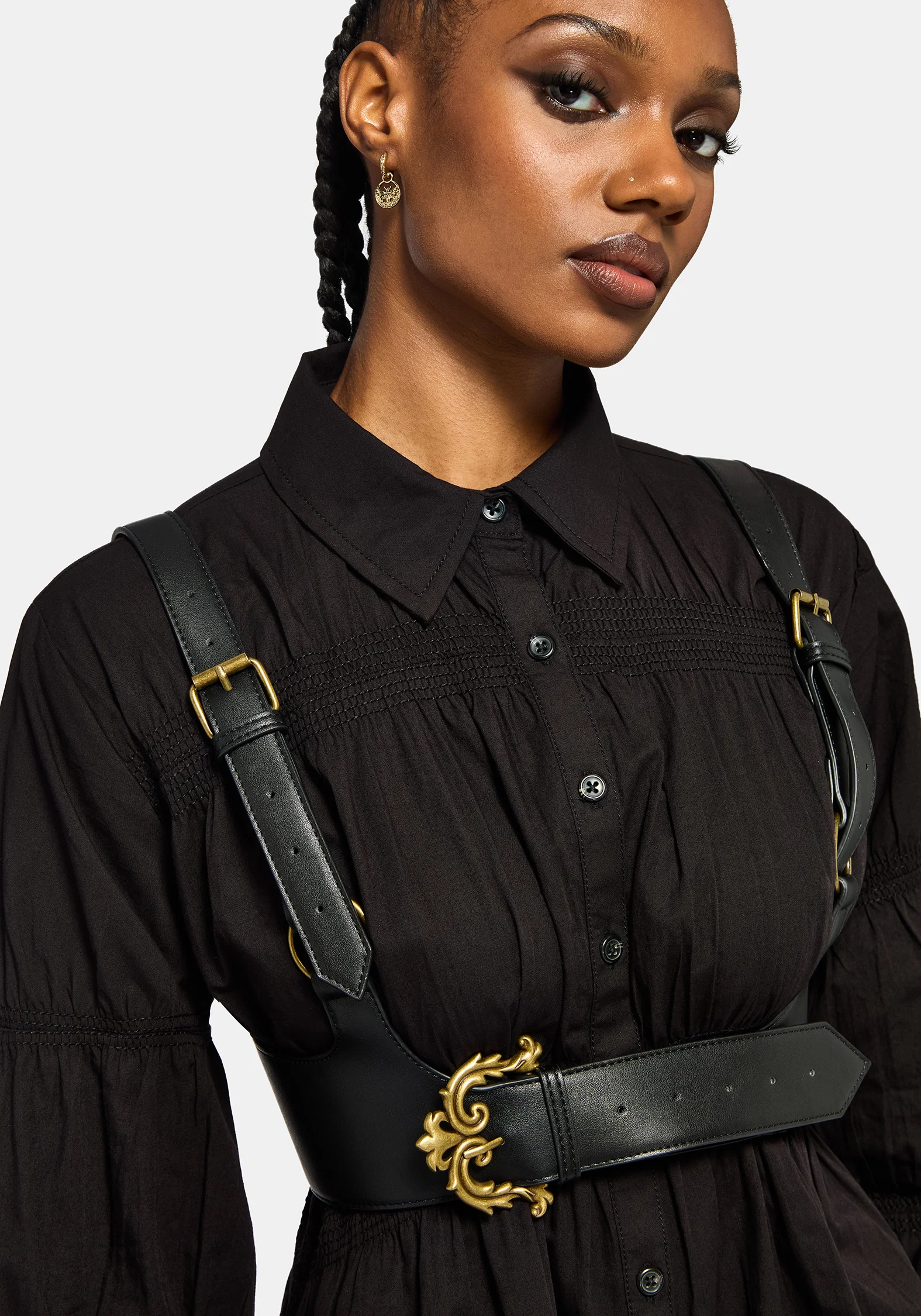 Fleur de Lis Buckle Harness - Image 2