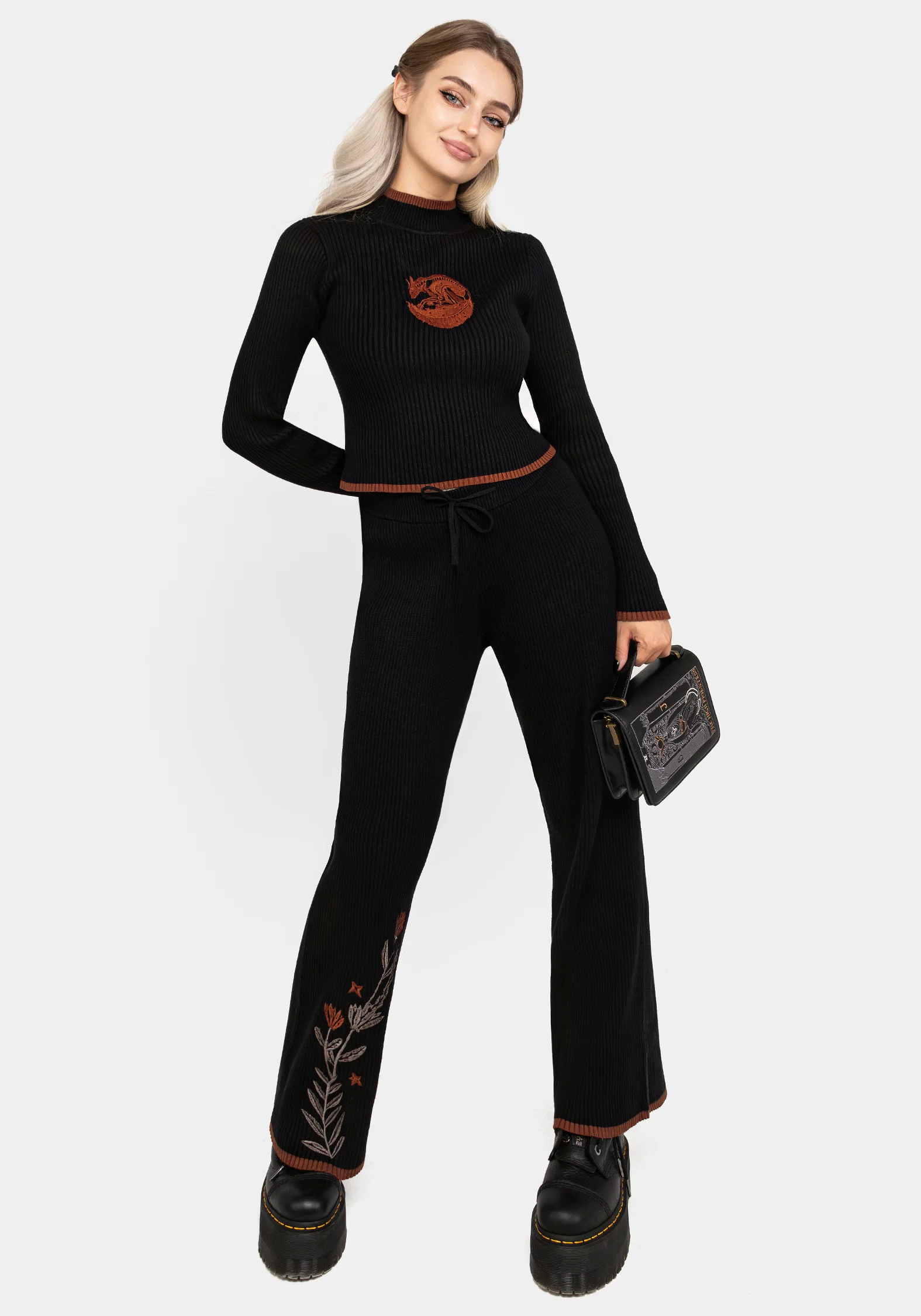 Foxfire Embroidered Knit Jumper - Image 4