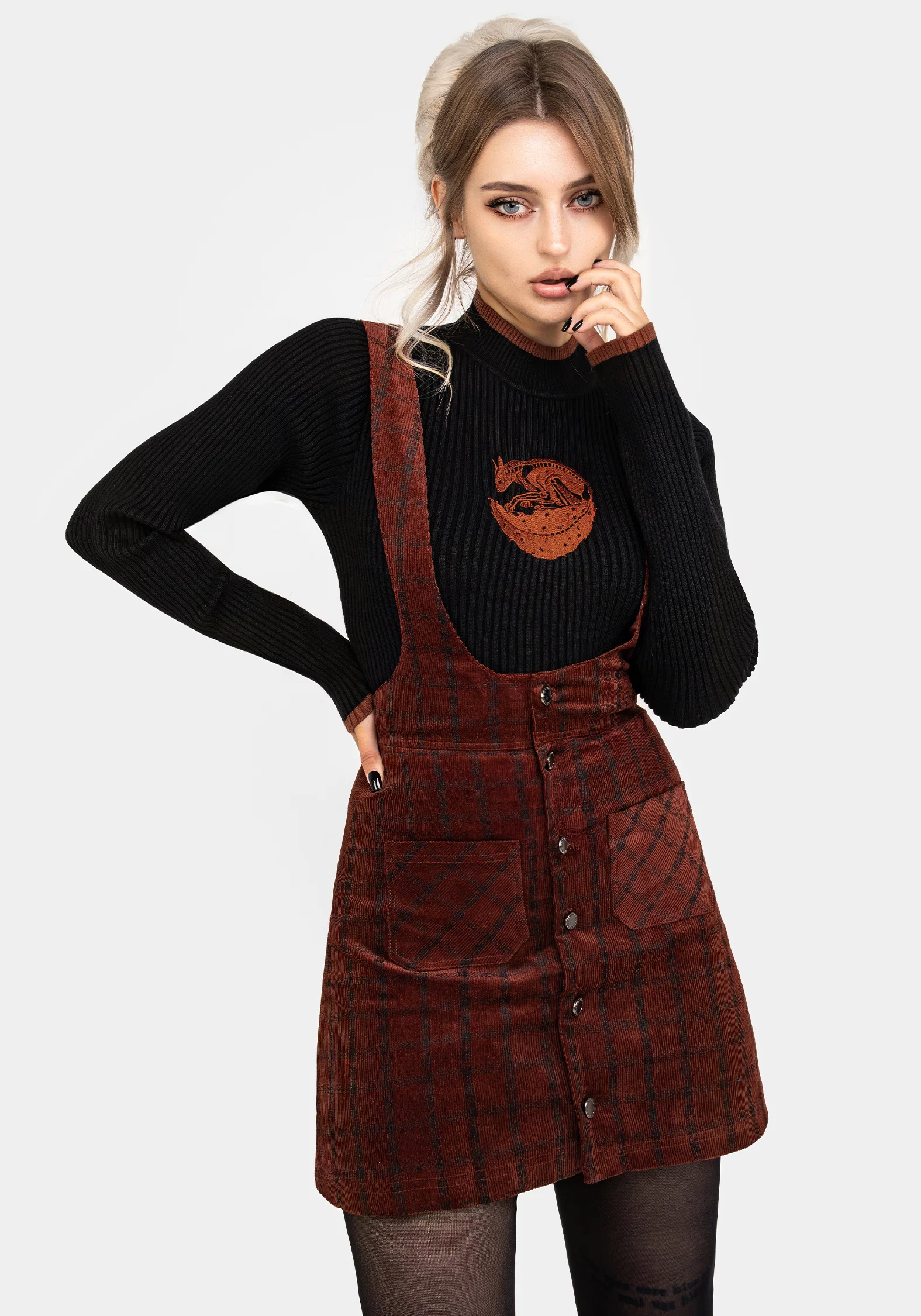 Foxfire Embroidered Knit Jumper - Image 6