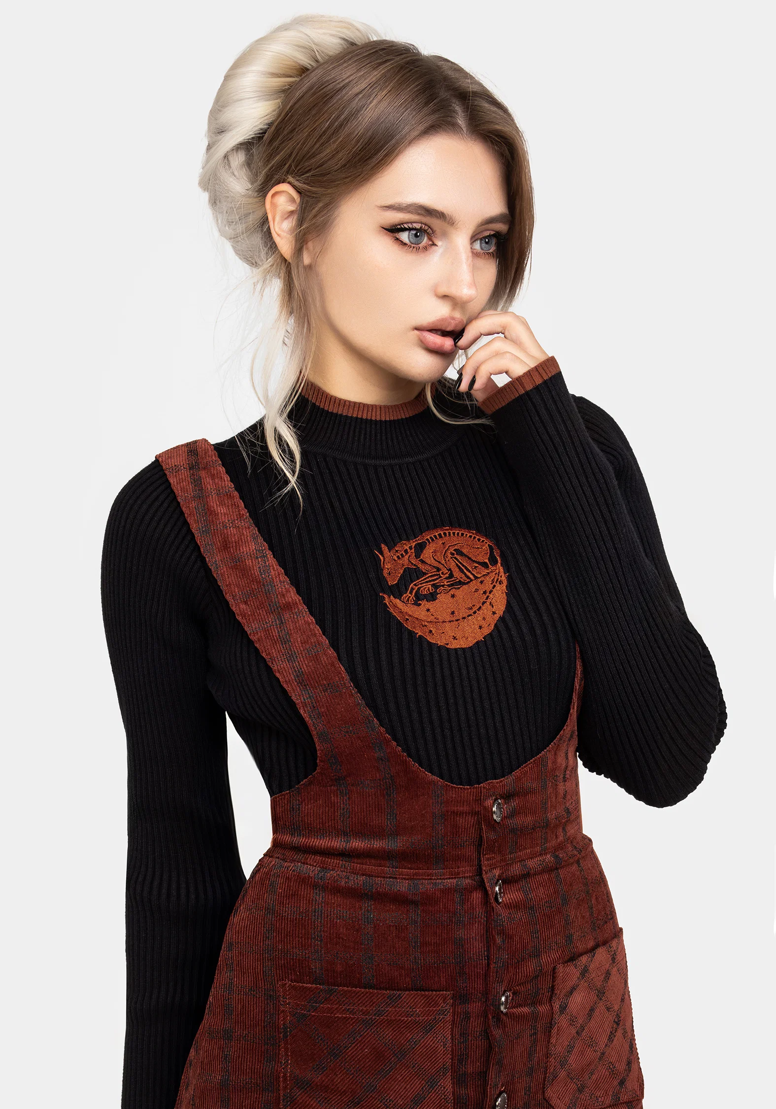 Foxfire Embroidered Knit Jumper - Image 8