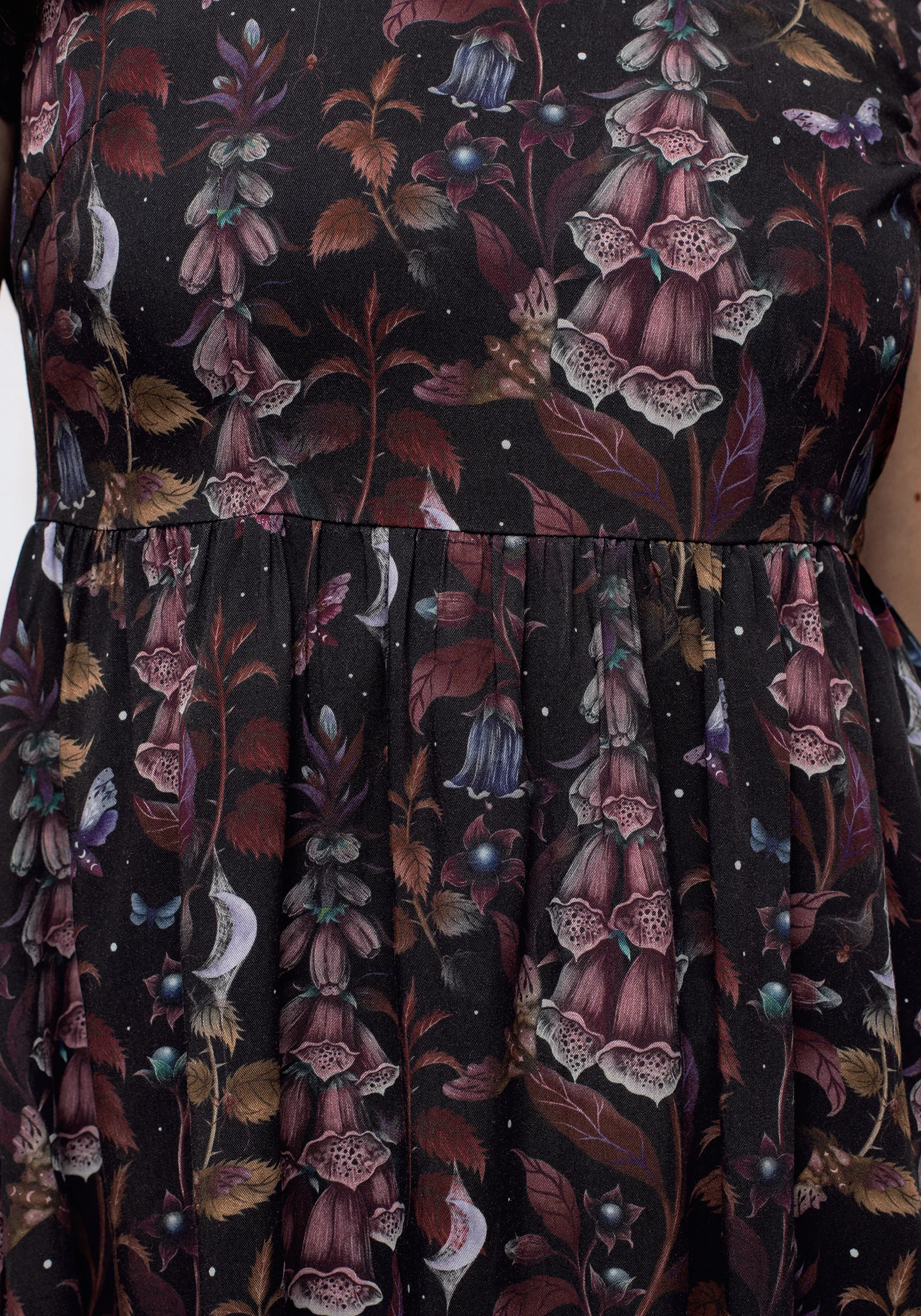 Foxglove Mini Skater Dress - Image 2