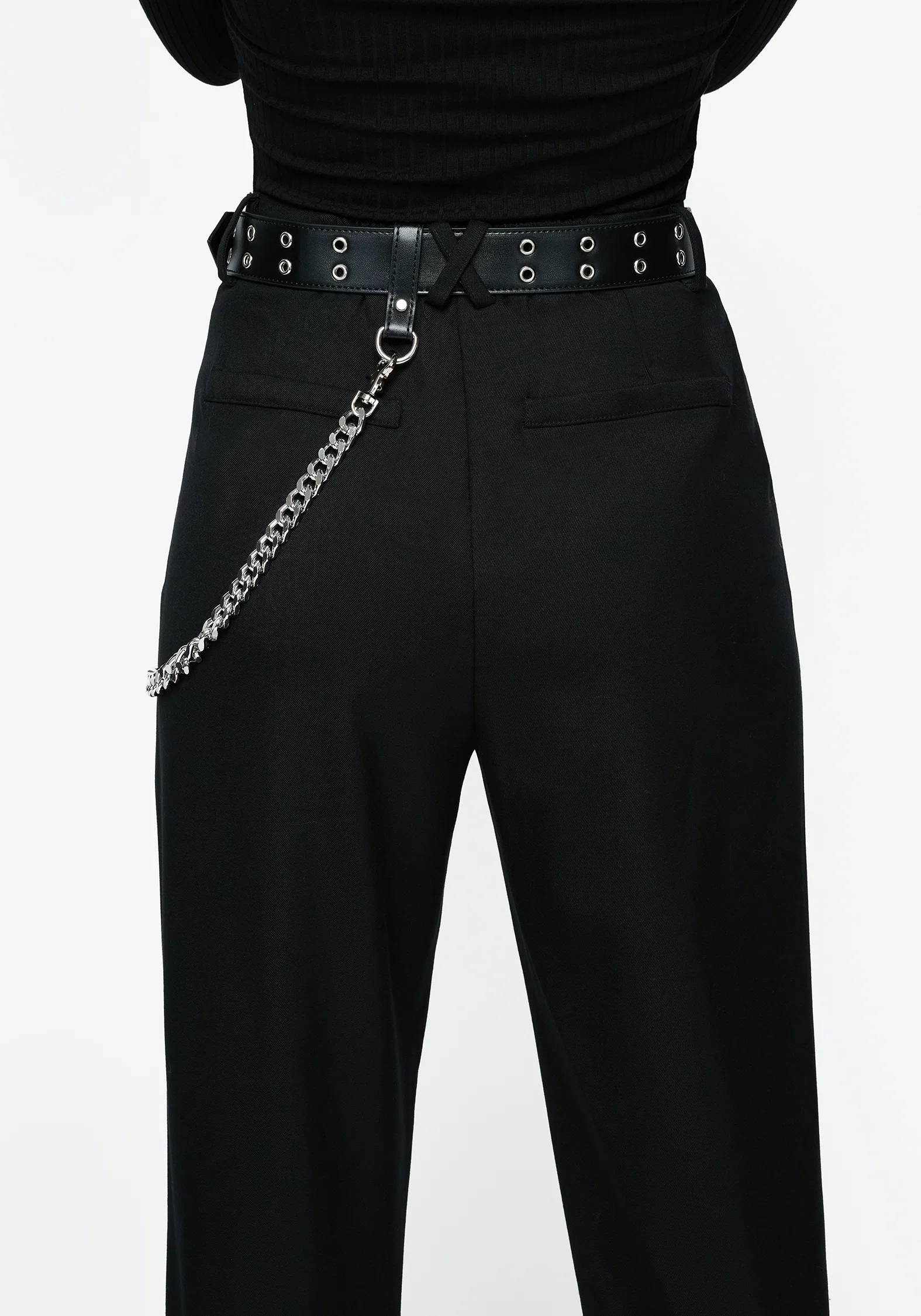 Fury Double Eyelet Chain Belt - Image 4