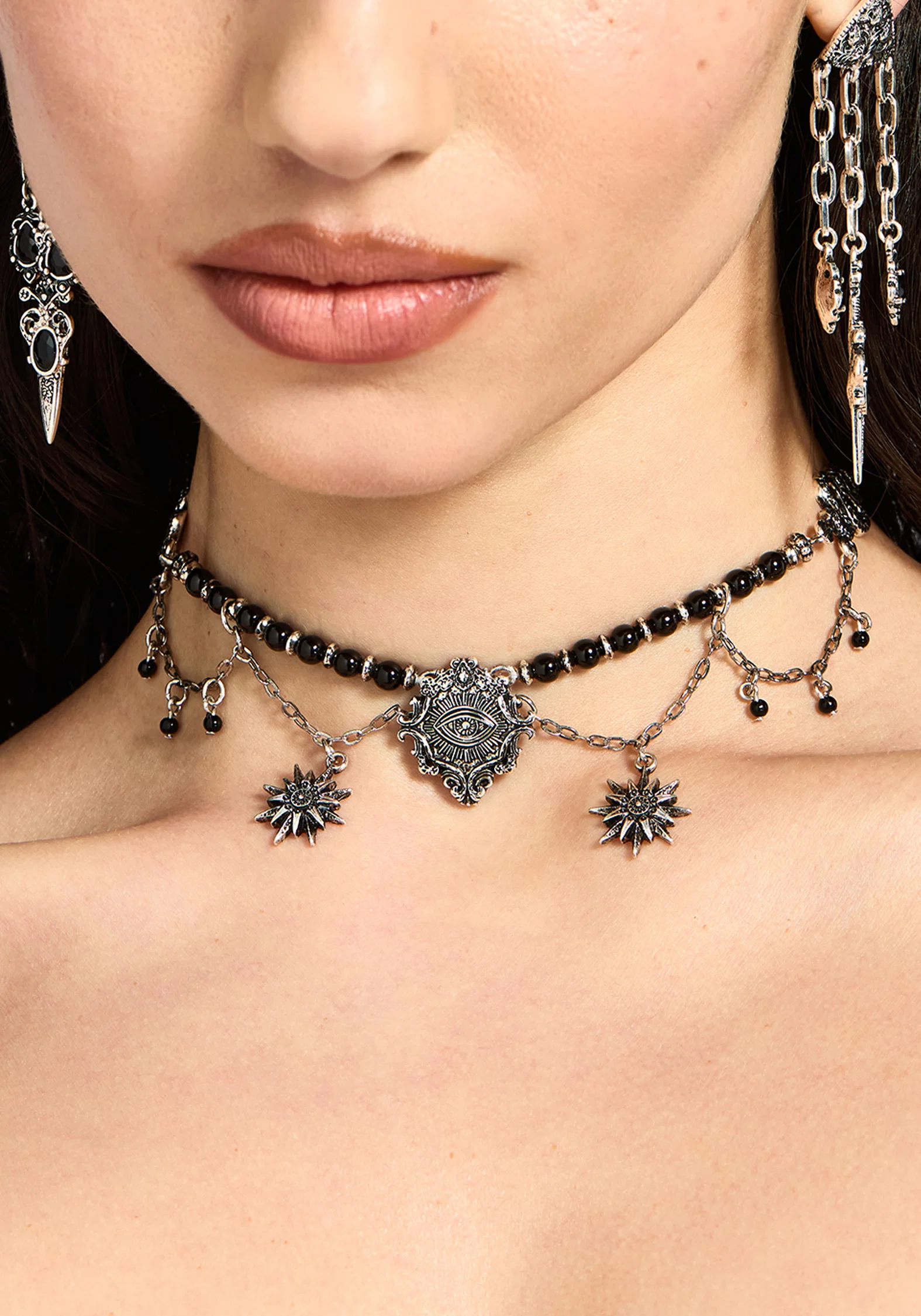 Gorthe Bead Snake Eye Choker - Image 3