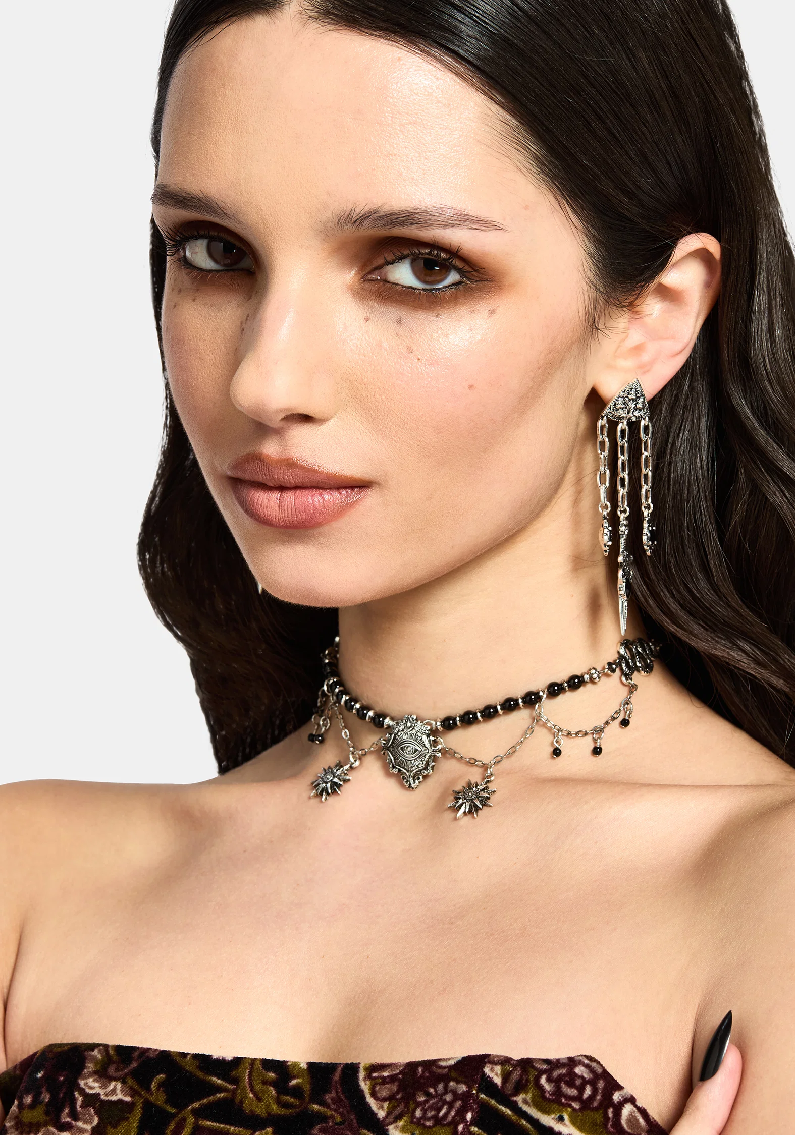 Gorthe Bead Snake Eye Choker - Image 5