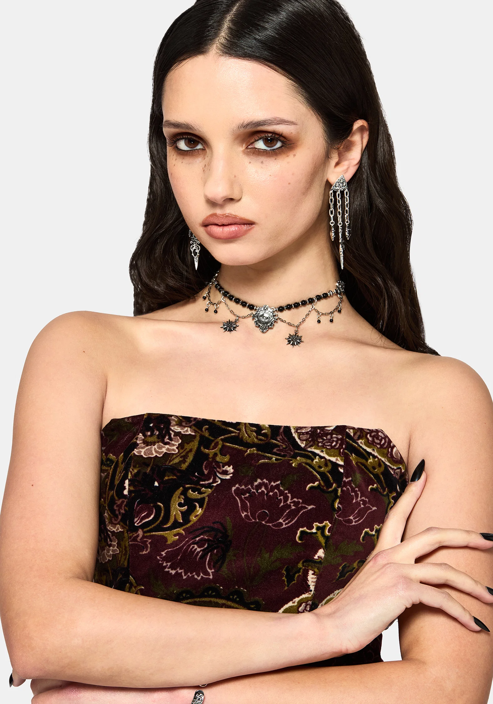Gorthe Bead Snake Eye Choker - Image 6