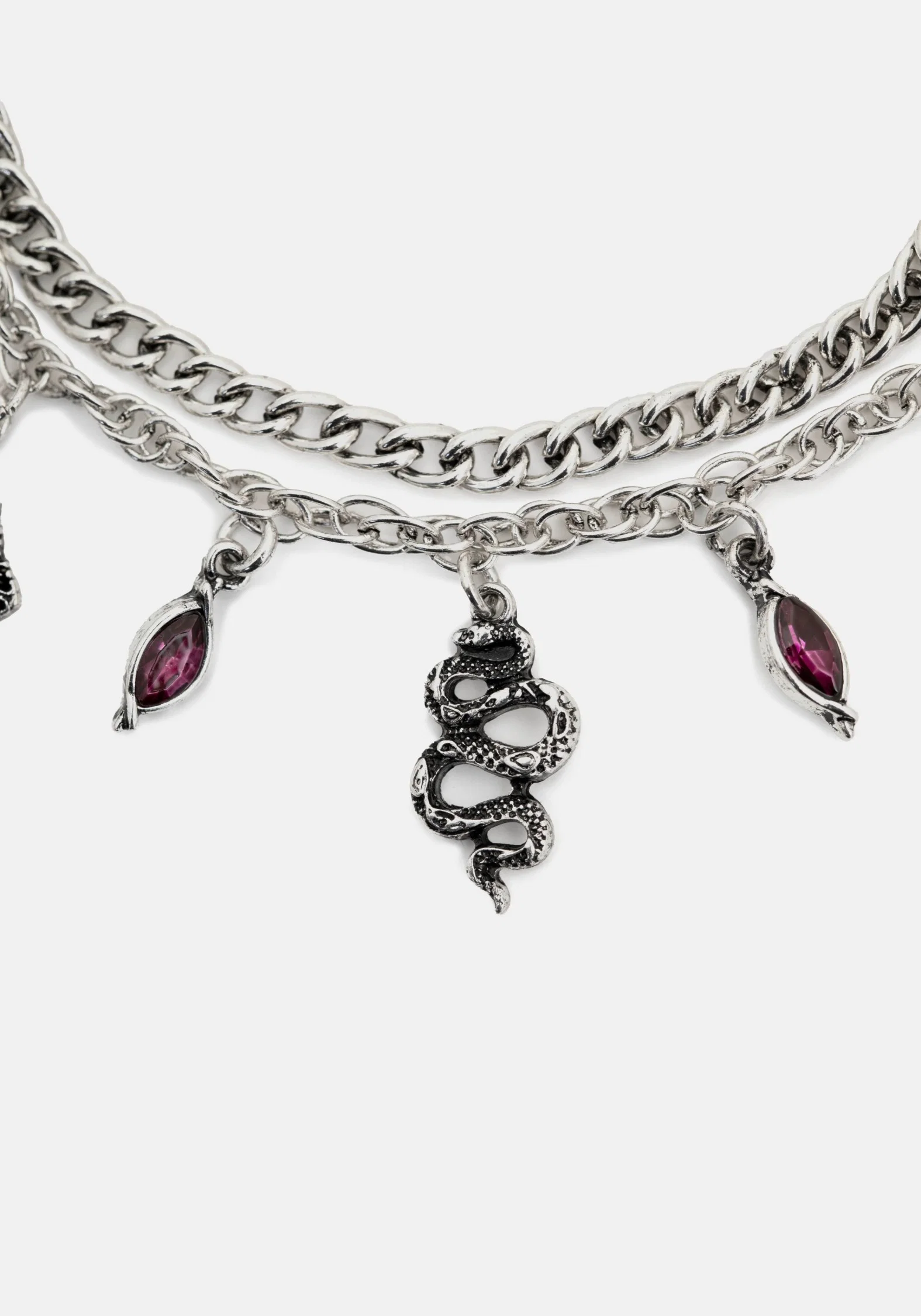 Gorthe Layered Snake Eye Bracelet - Image 2