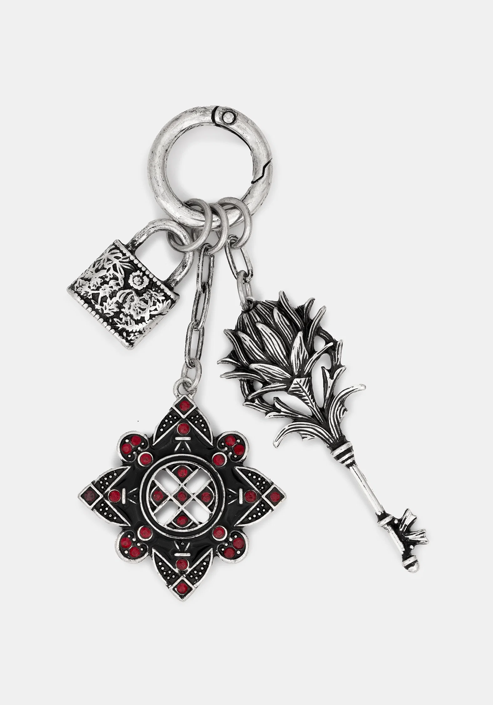 Gorthe Shield Thistle Keyring - Image 3