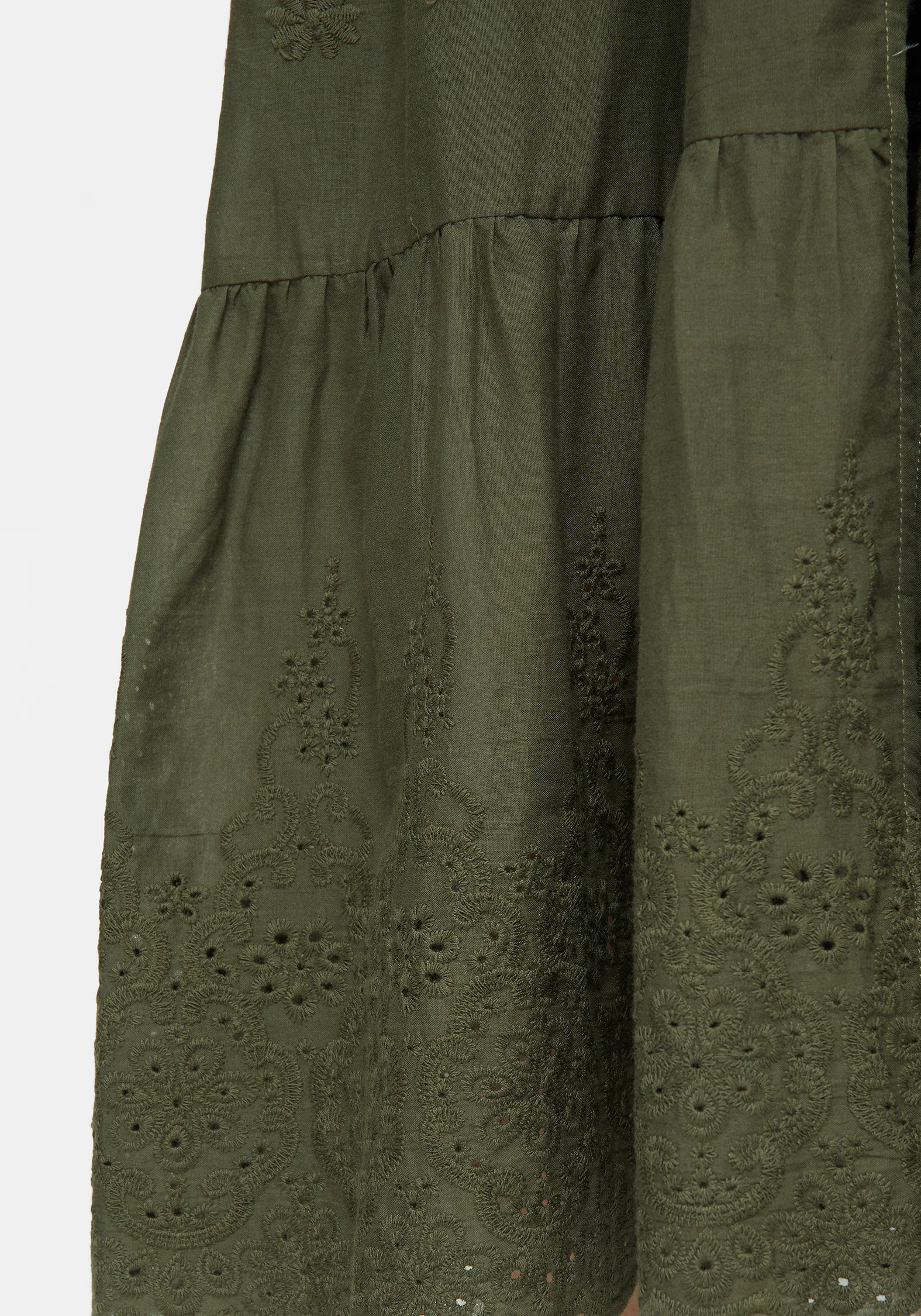 Gossamer Tiered Overdress - Green - Image 5