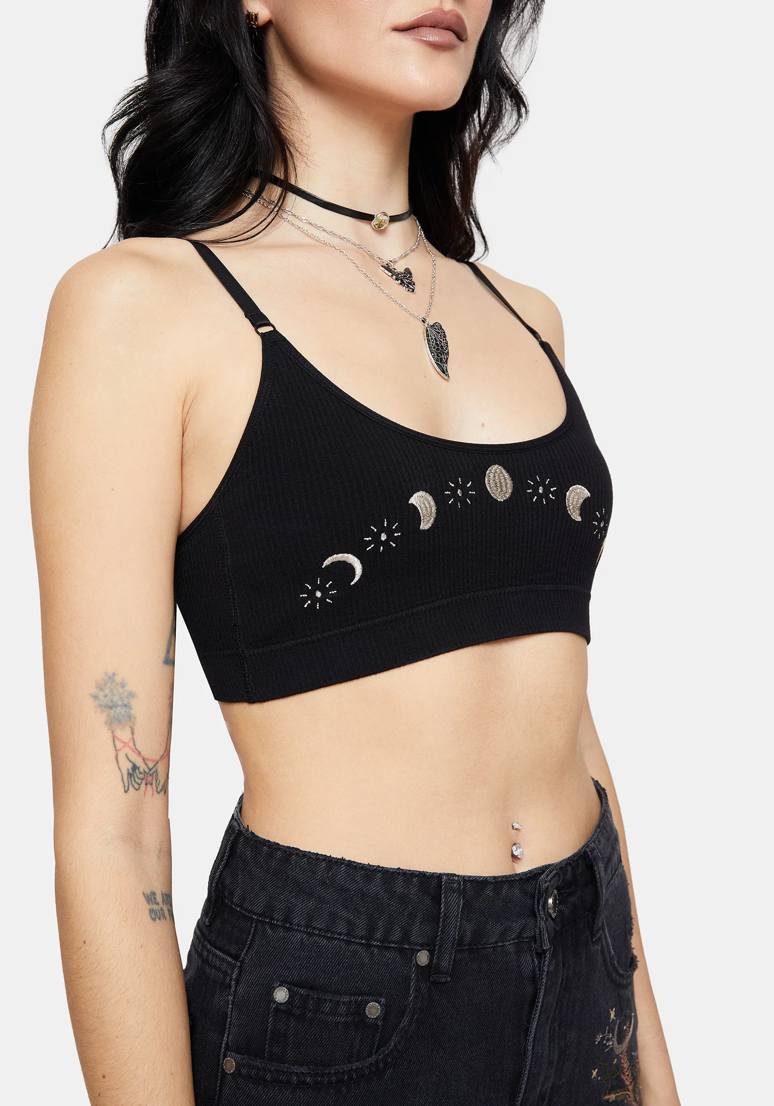 Griffinfly Embroidered Seamless Bralet Set - Image 3
