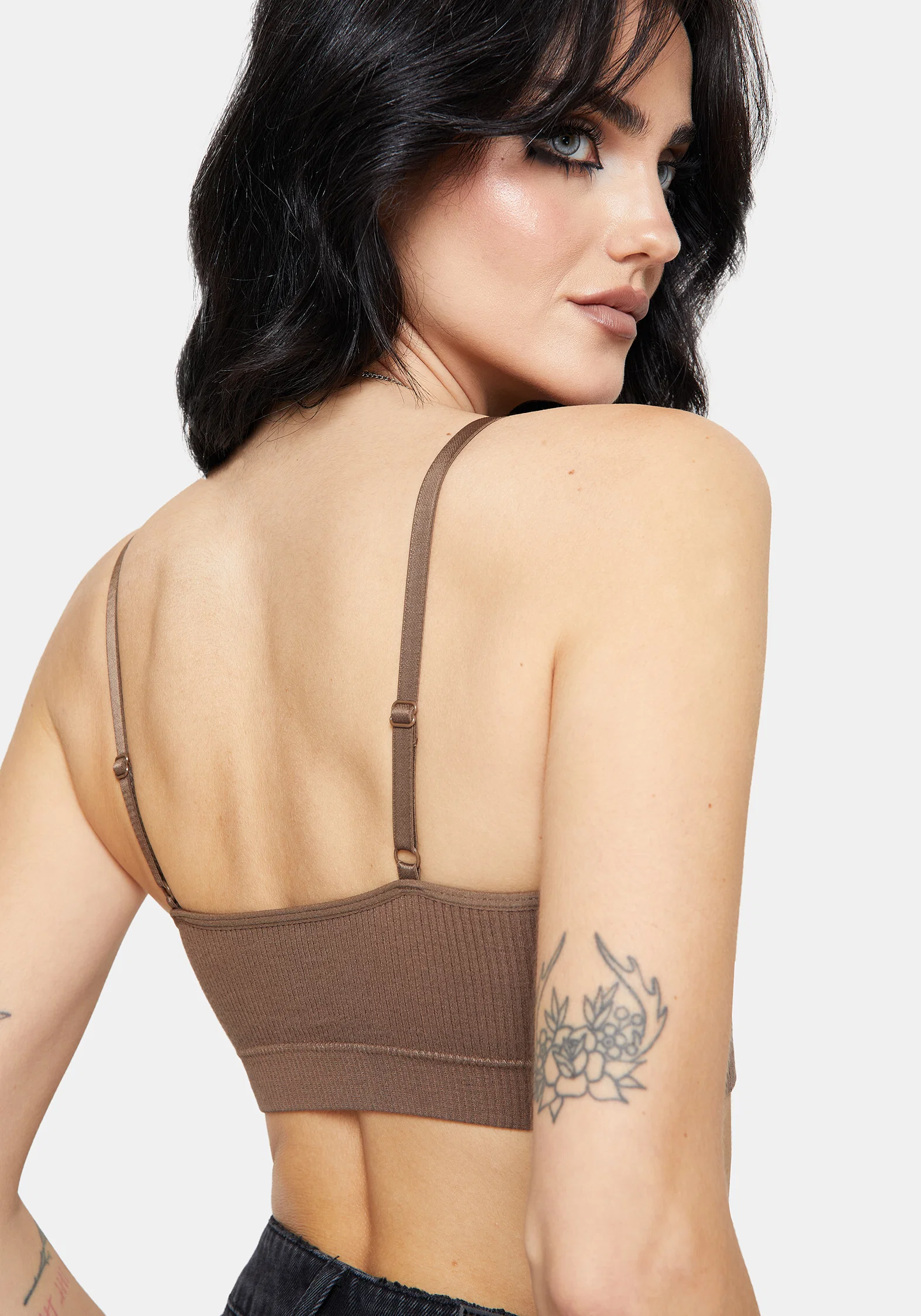 Griffinfly Embroidered Seamless Bralet Set - Image 7