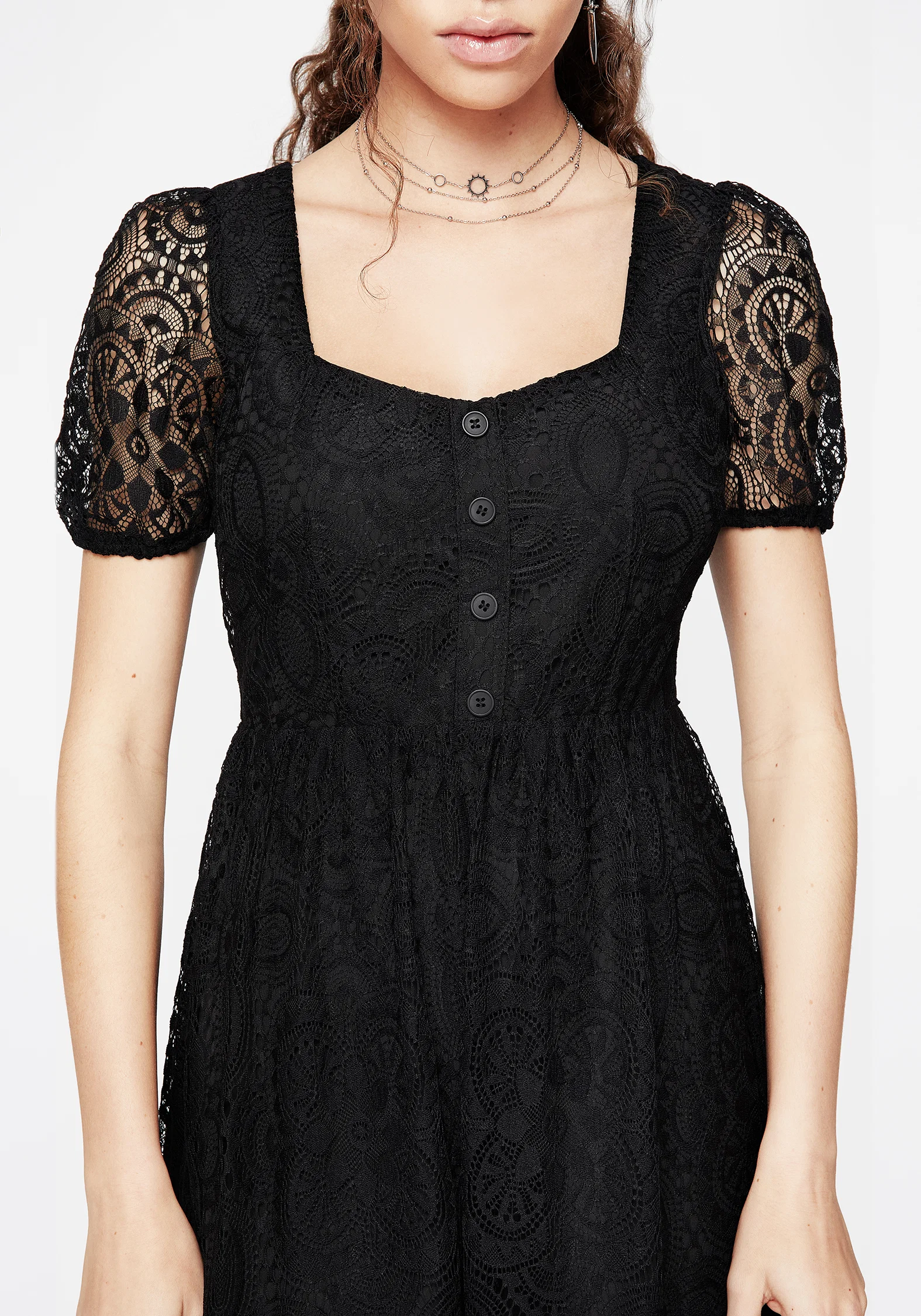 Harmonia Lace Midi Dress - Image 2