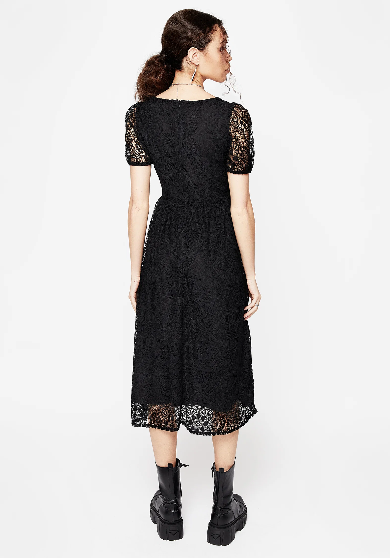 Harmonia Lace Midi Dress - Image 3