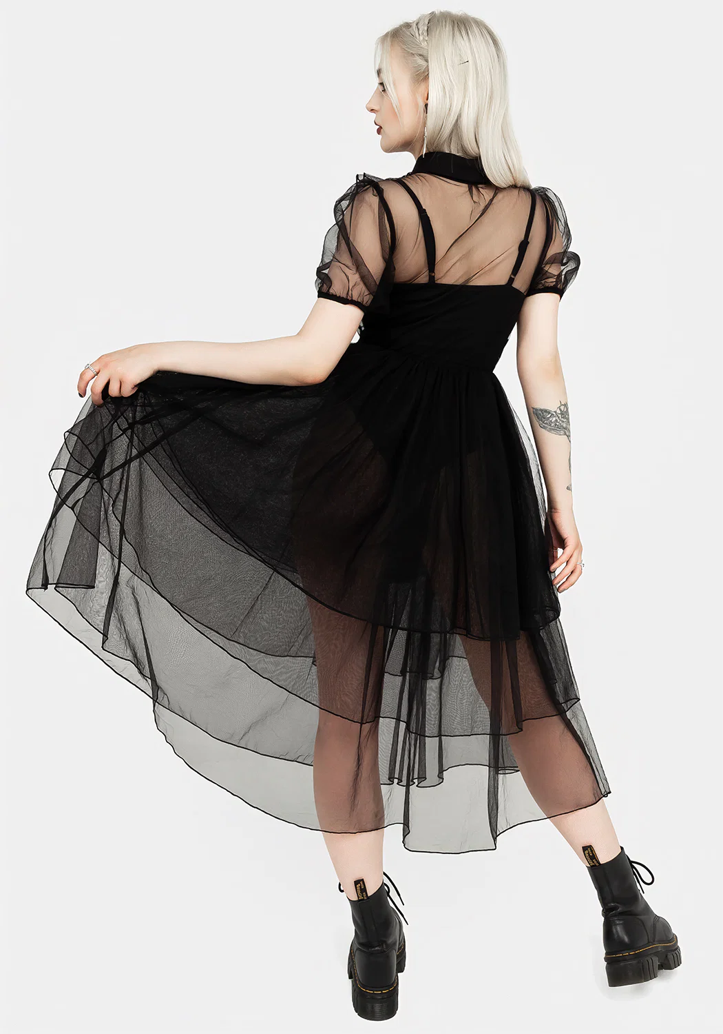 Headhunter Frill Yoke Gown - Image 3