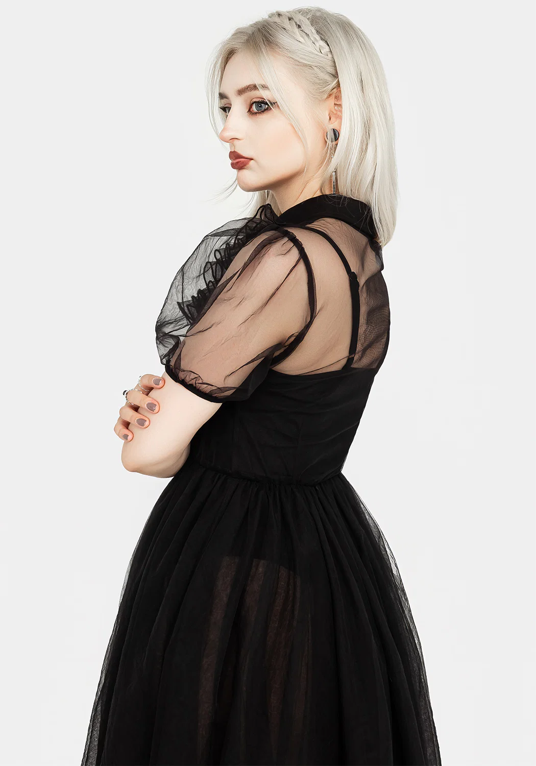 Headhunter Frill Yoke Gown - Image 8