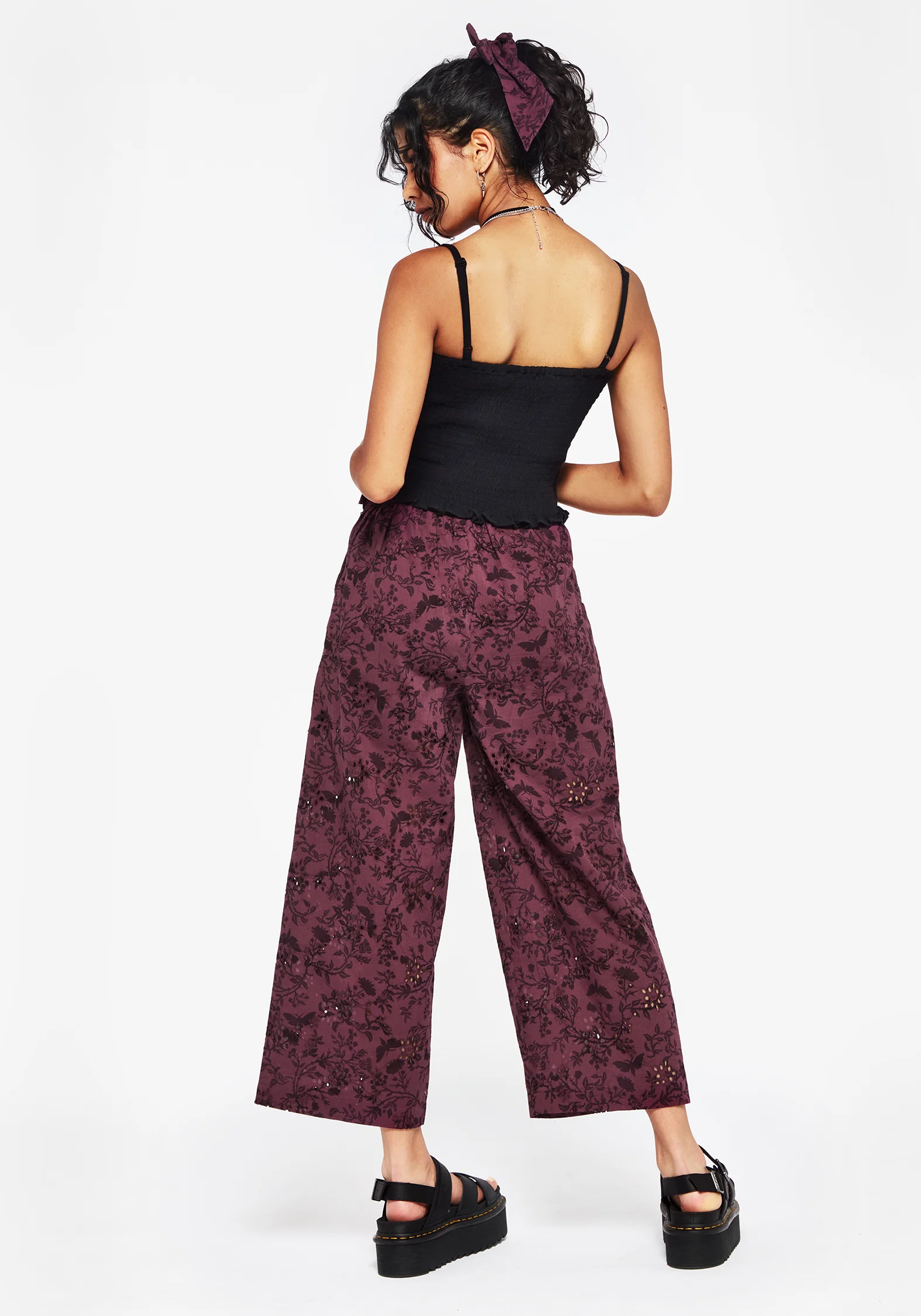 Helia Cotton Shirred Cami Top - Image 6