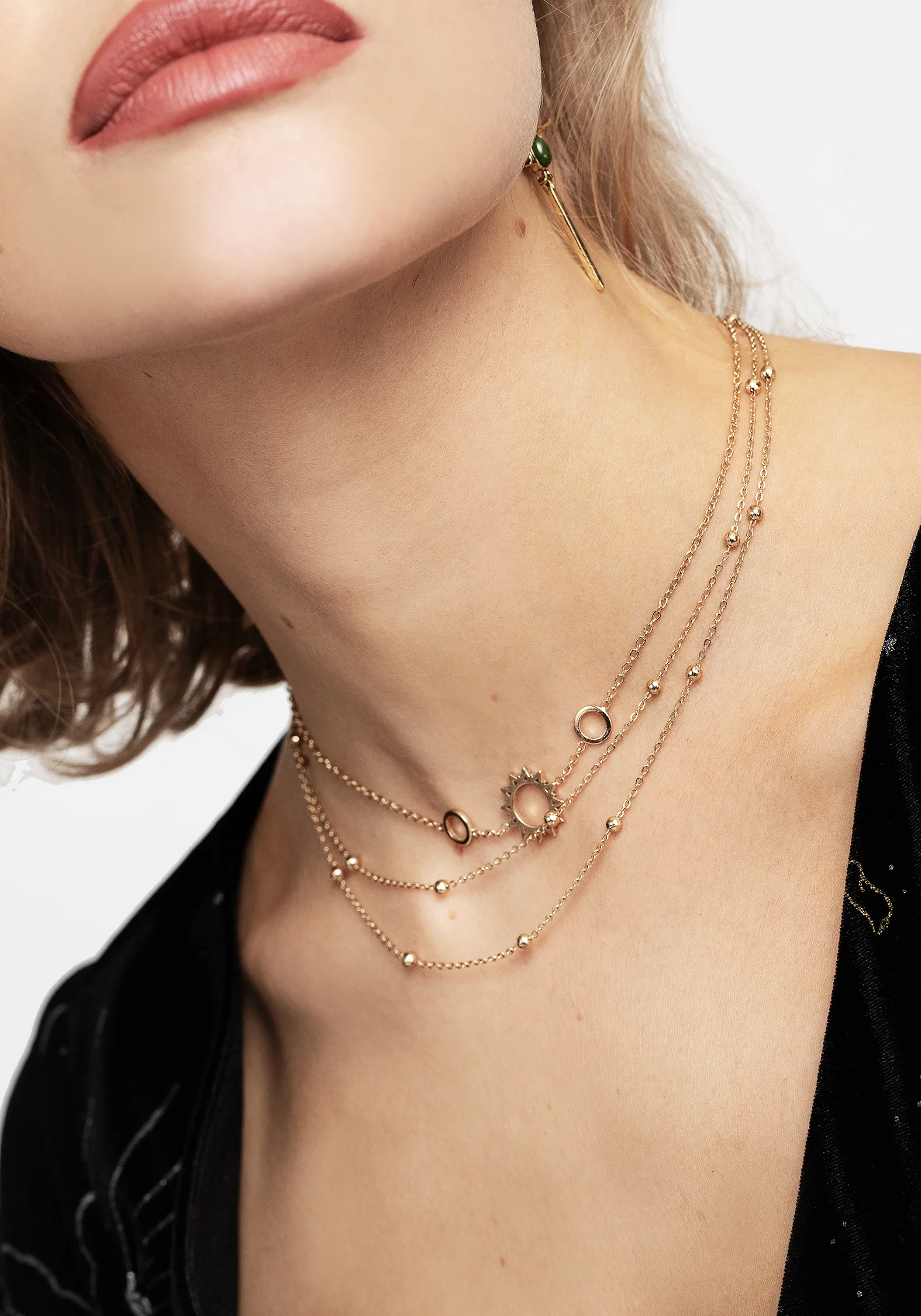 Helios Choker - Gold - Image 4