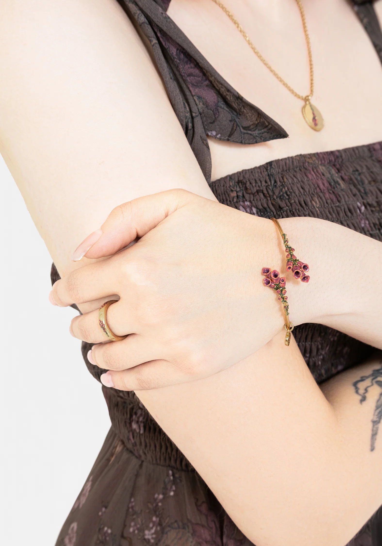 Hermia Foxglove Bangle - Image 13