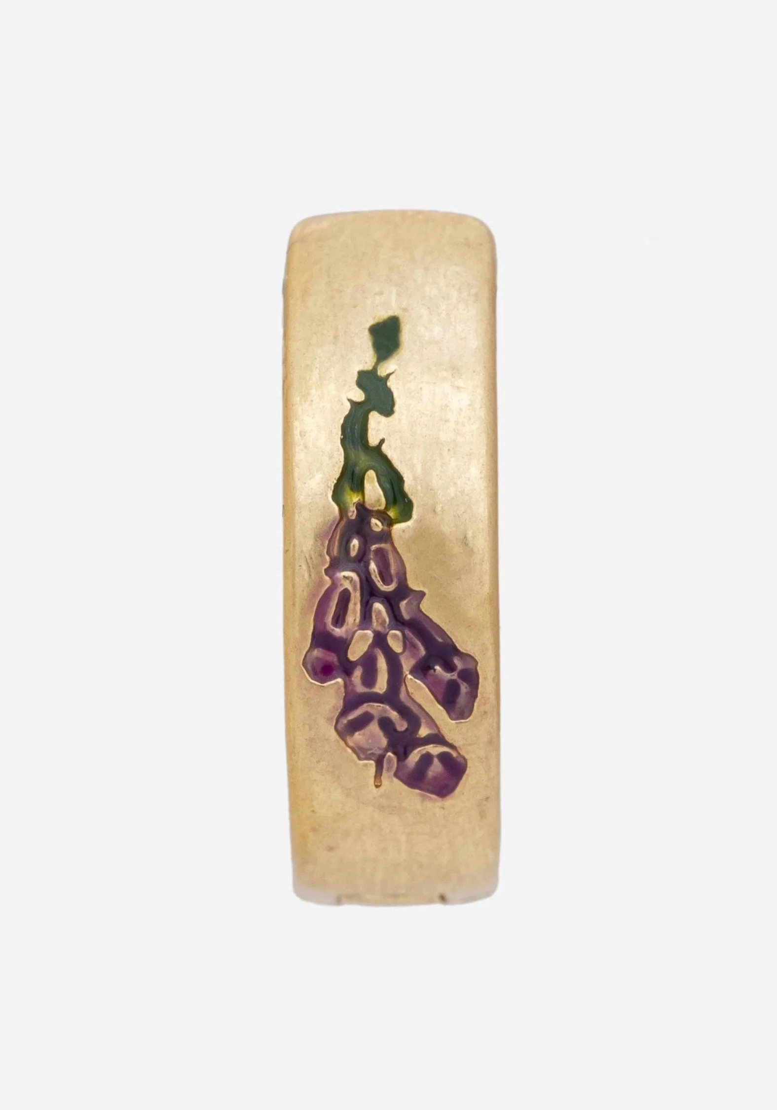 Hermia Foxglove Hoop Earrings - Image 3