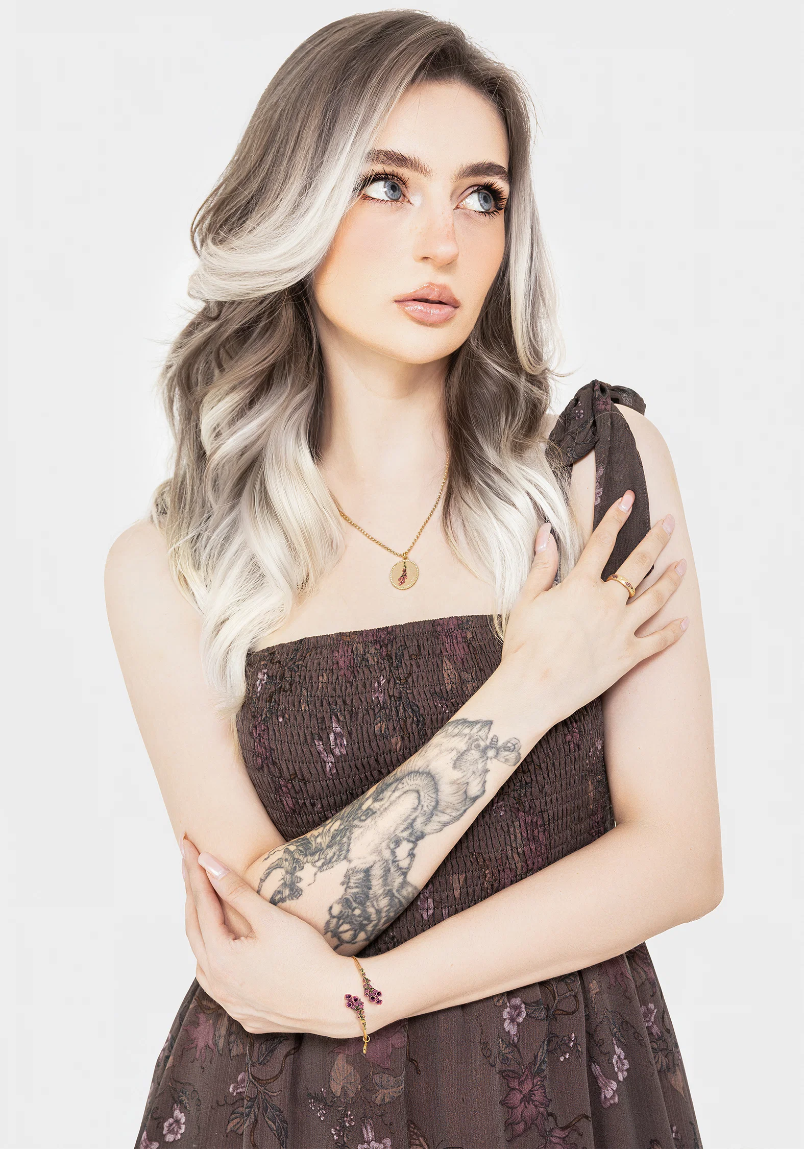 Hermia Foxglove Necklace - Image 8