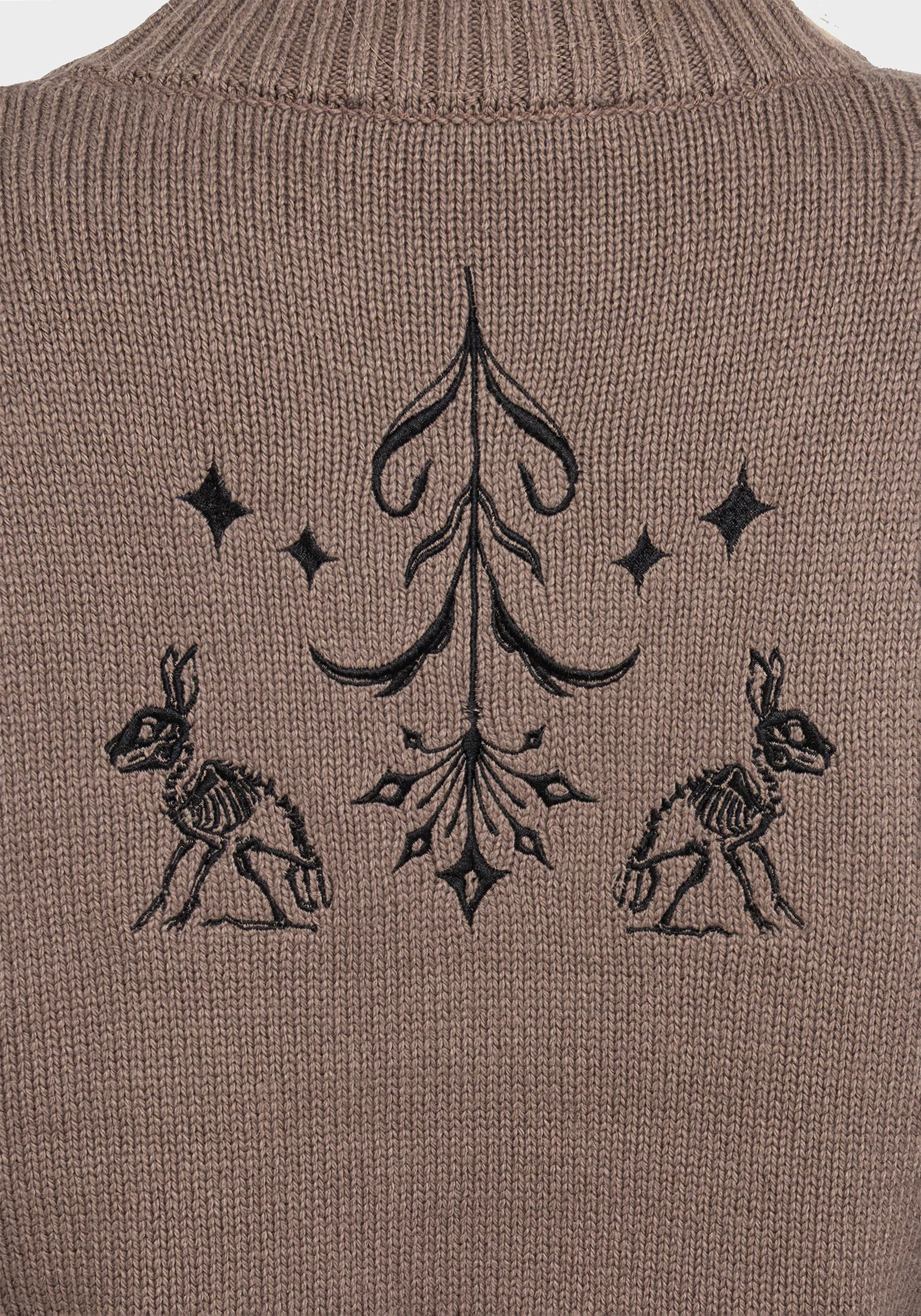 Hester Embroidered Knit Cardigan - Image 2