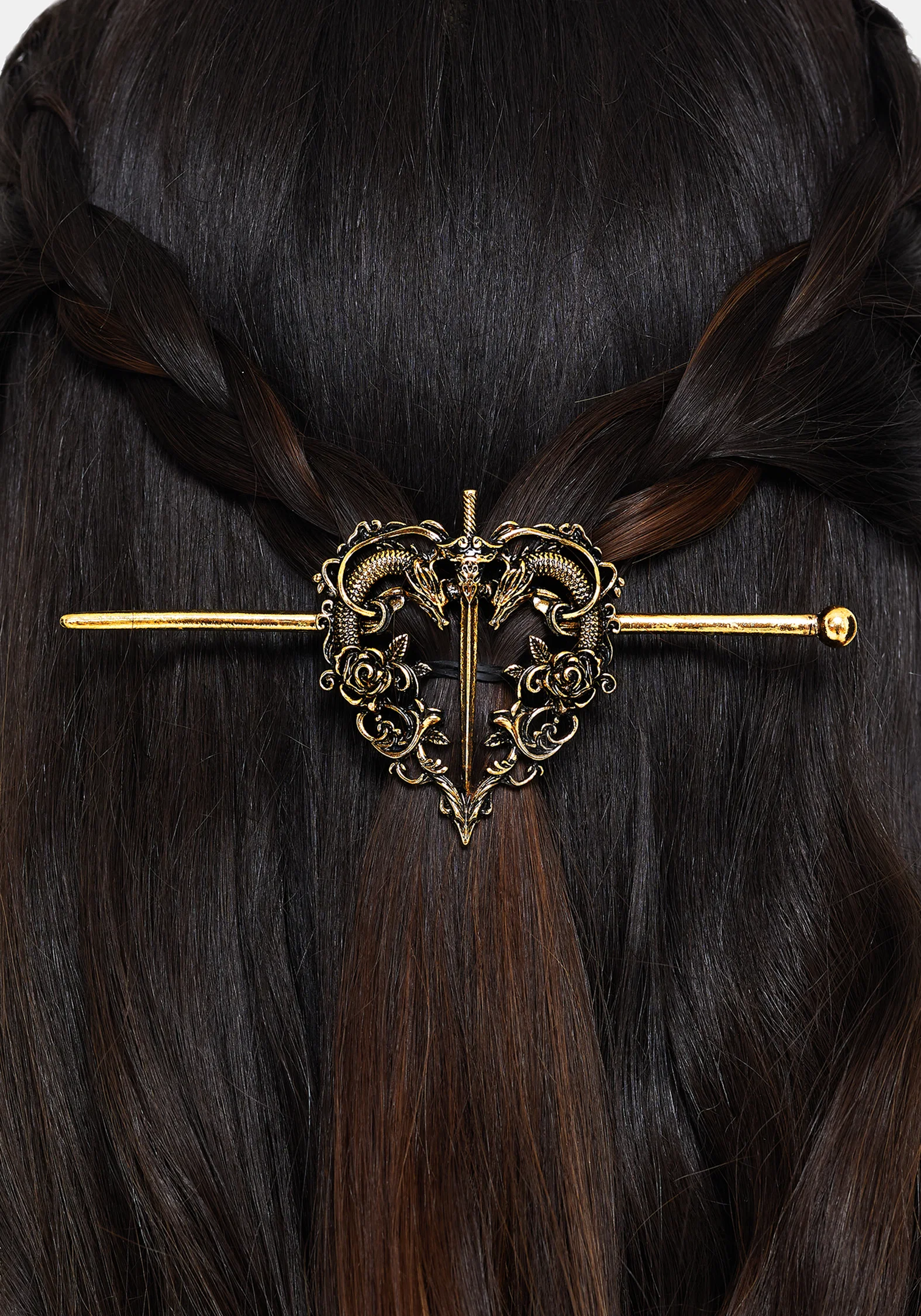 Ignithar Dragon Heart Hair Pin - Image 3