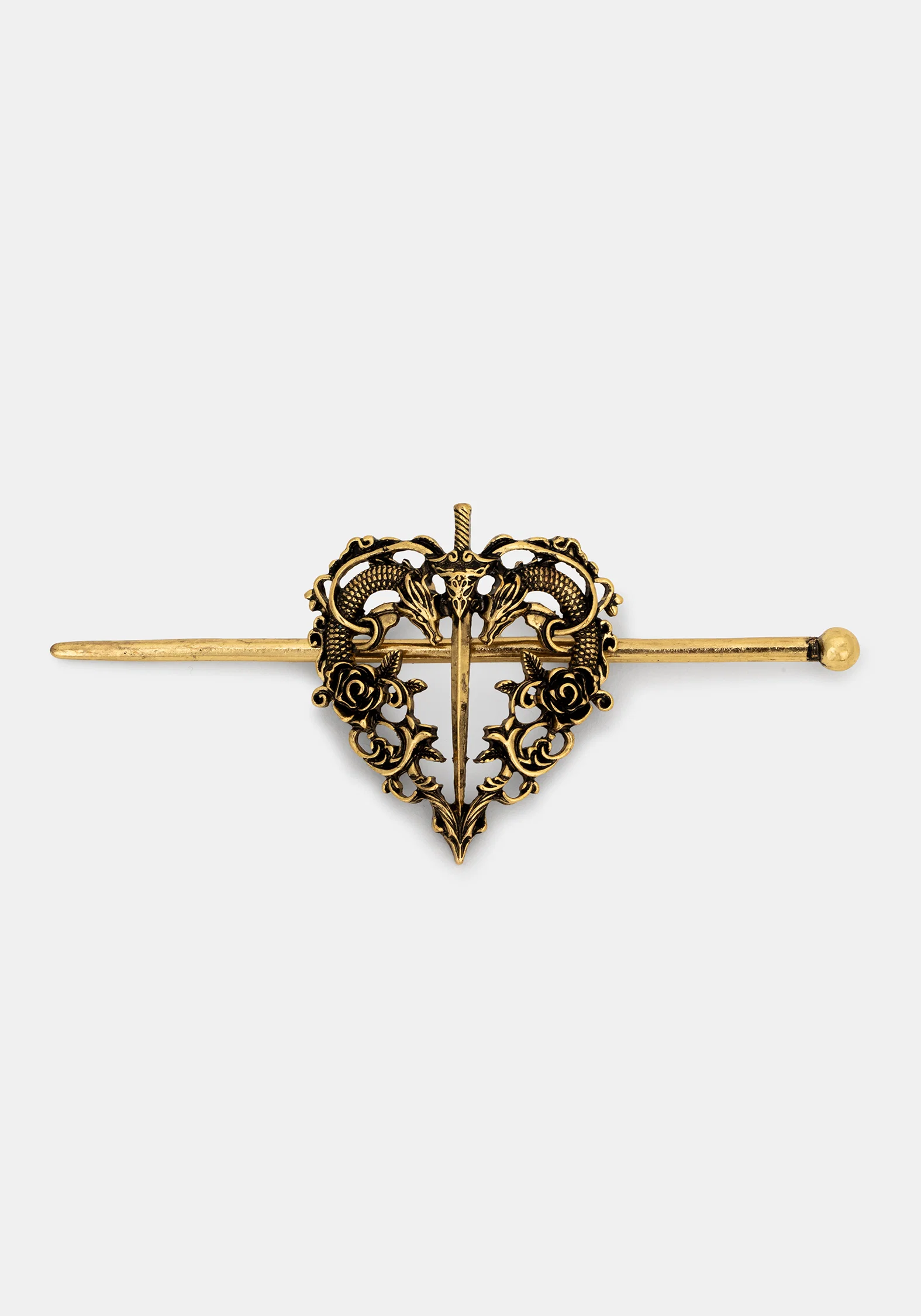Ignithar Dragon Heart Hair Pin - Image 5