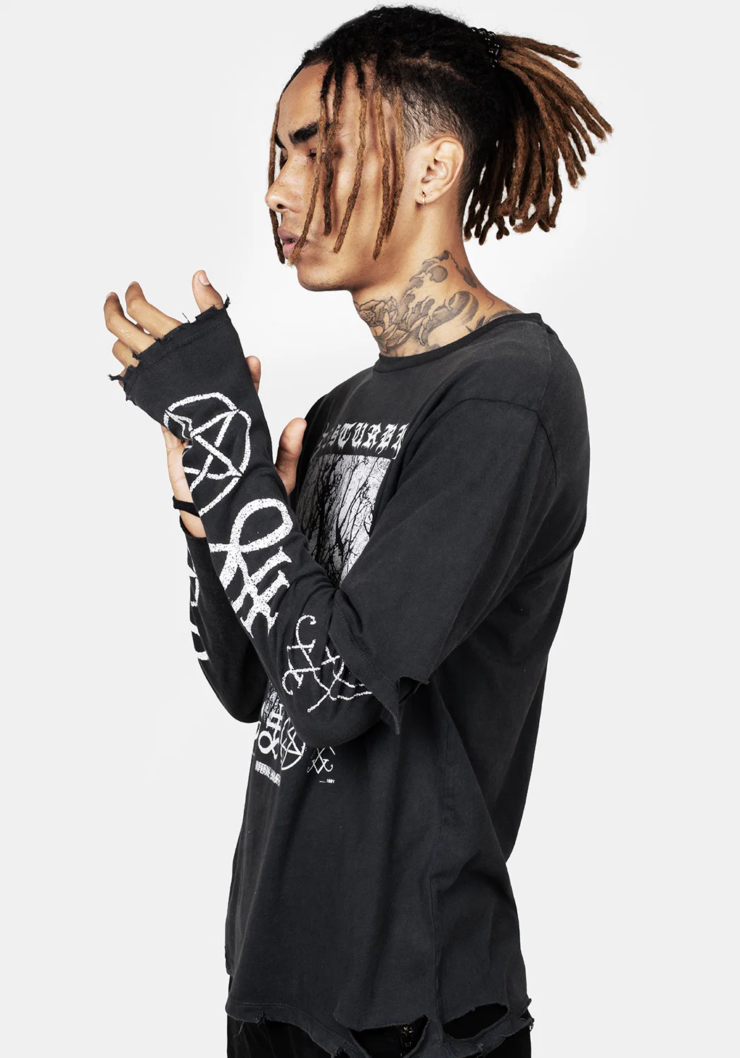 Infernal Layered Long Sleeve T-Shirt - Image 13