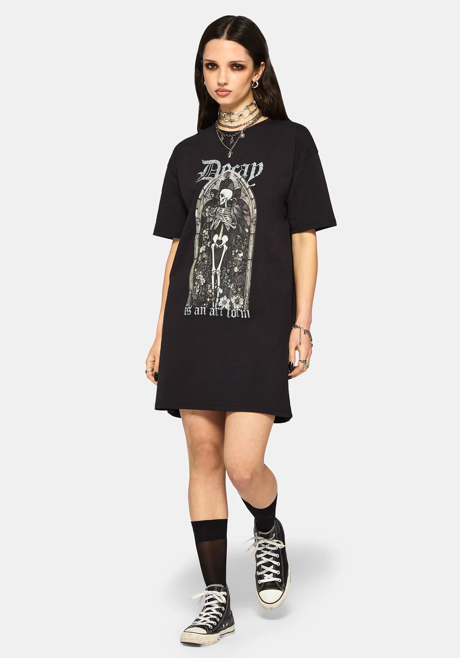 Kairo Graphic T-Shirt Dress - Image 6