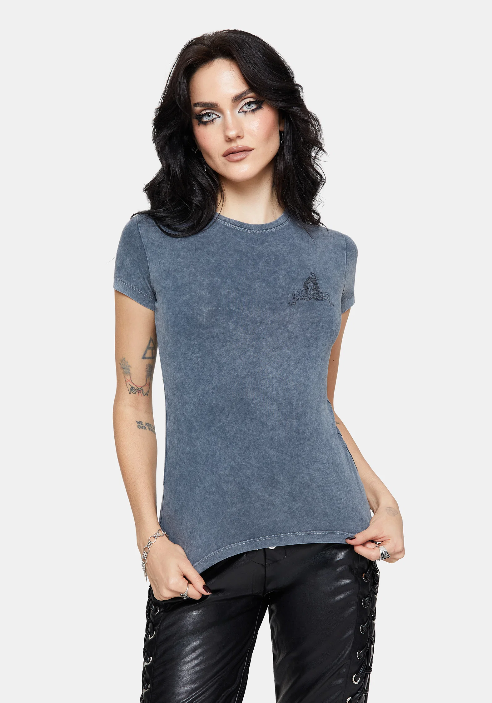 Kelari Merman Short Sleeved Fitted Tee - Image 5