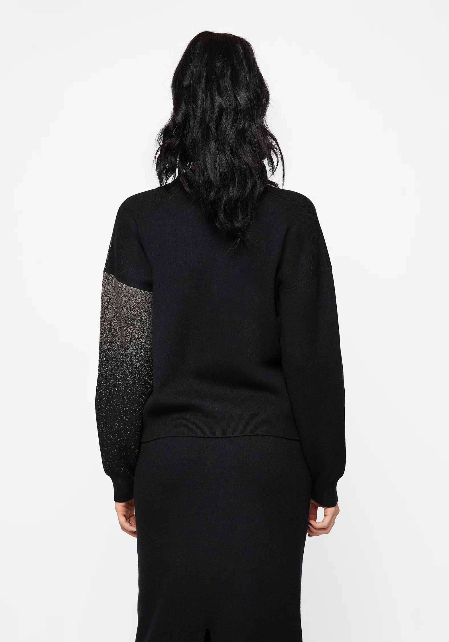 Kenna Flame Lurex Knit Jumper - Image 3