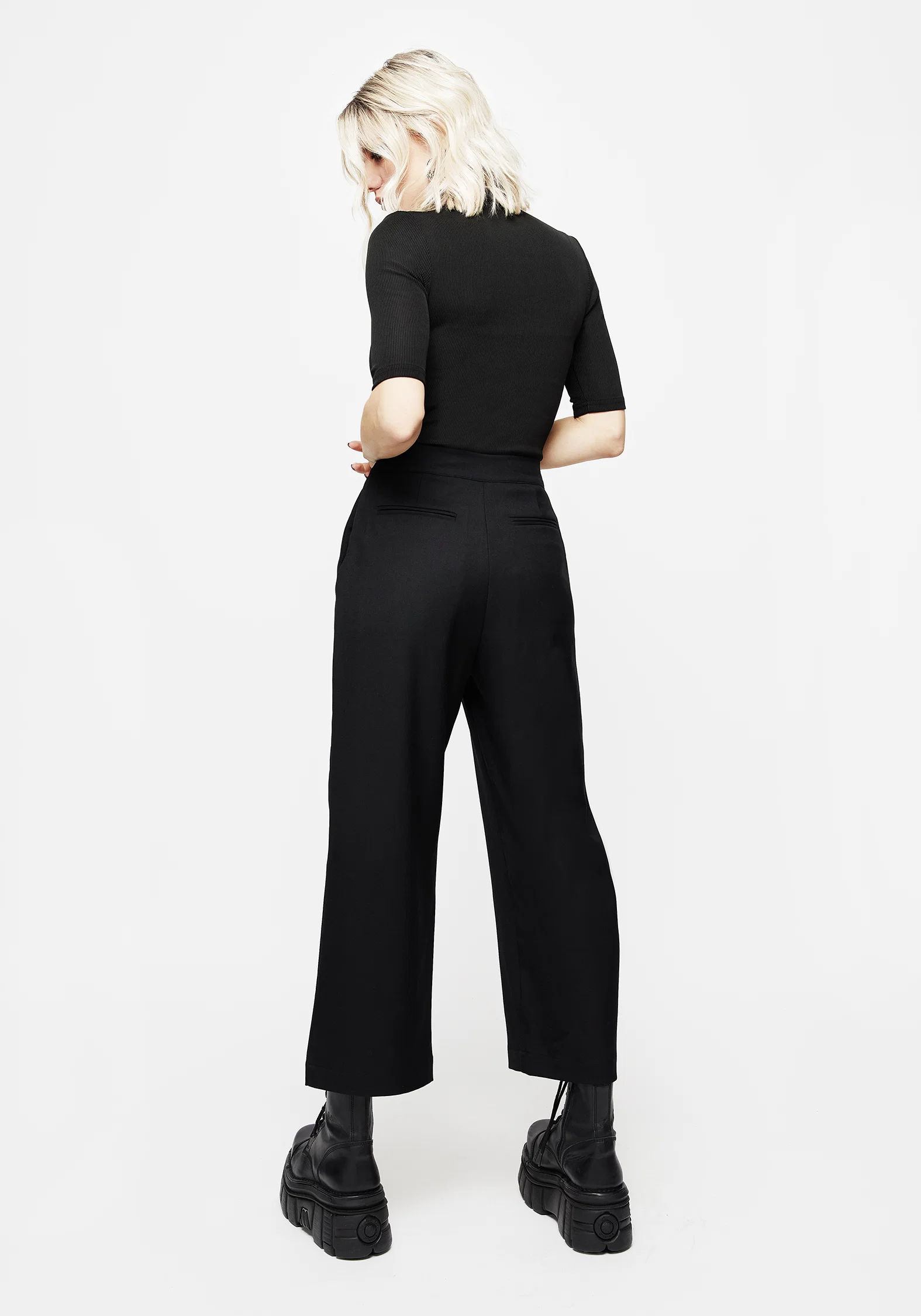 Kira Tailored Culotte Trousers - Image 3