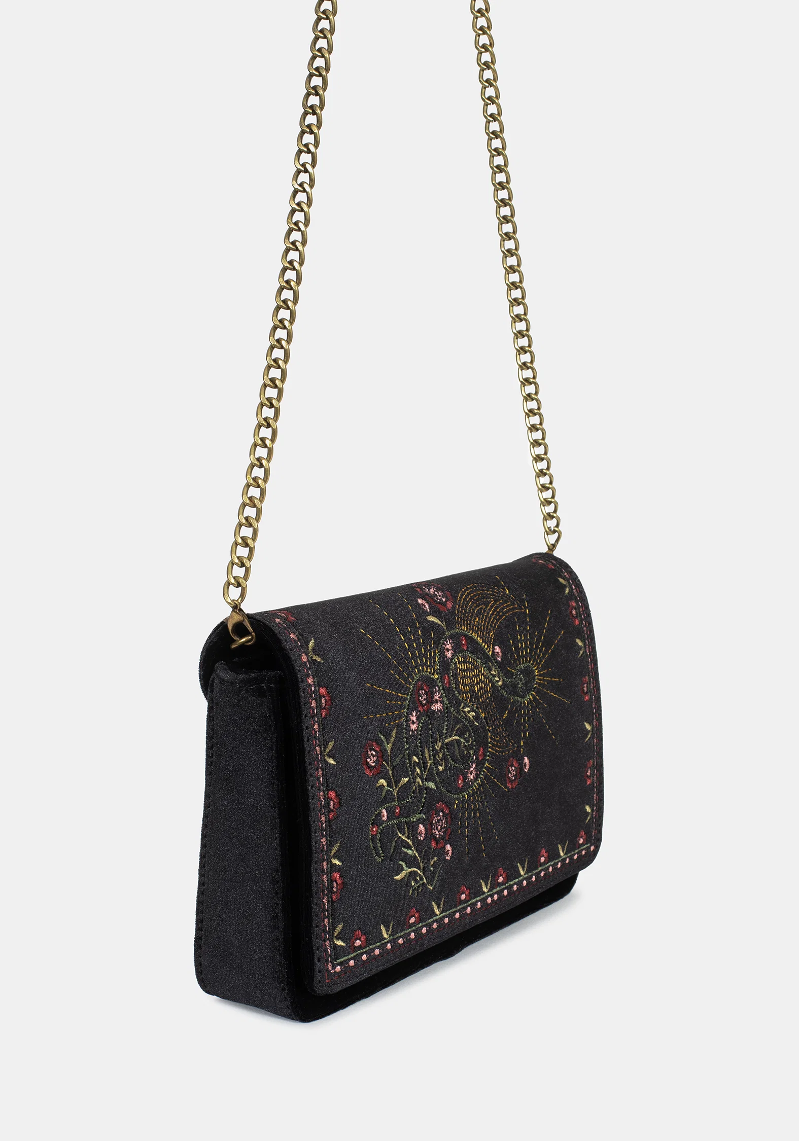 Kobra Snake Embroidered Crossbody Bag - Image 6