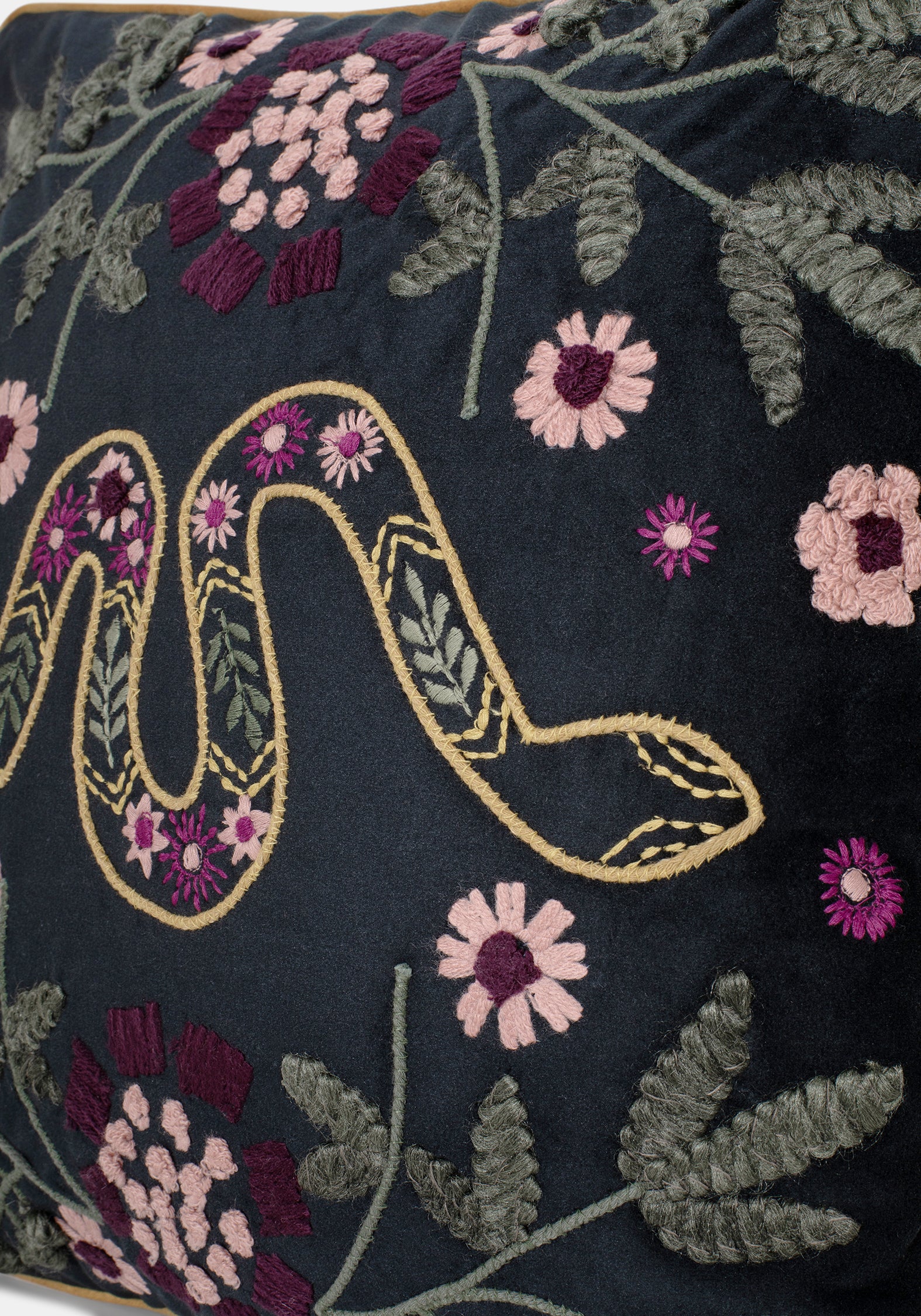 Kobra Snake Square Cushion - Image 3