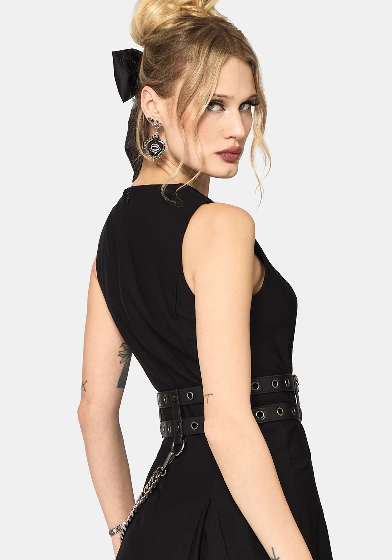 Kryne Eyelet Double Buckle Belt - Image 5