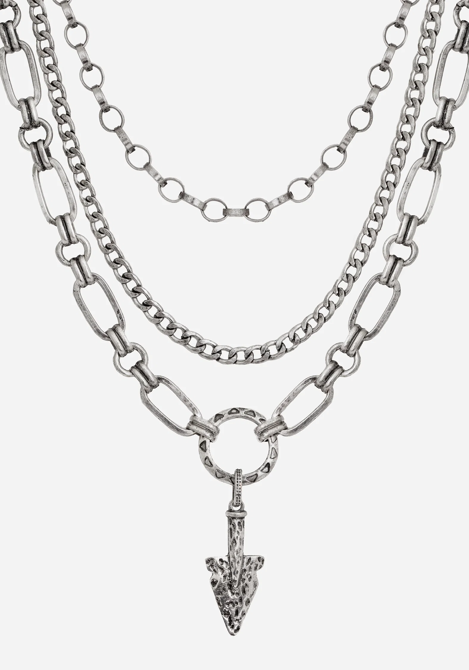 Larkin Spear Layered Chain Necklace - Image 3