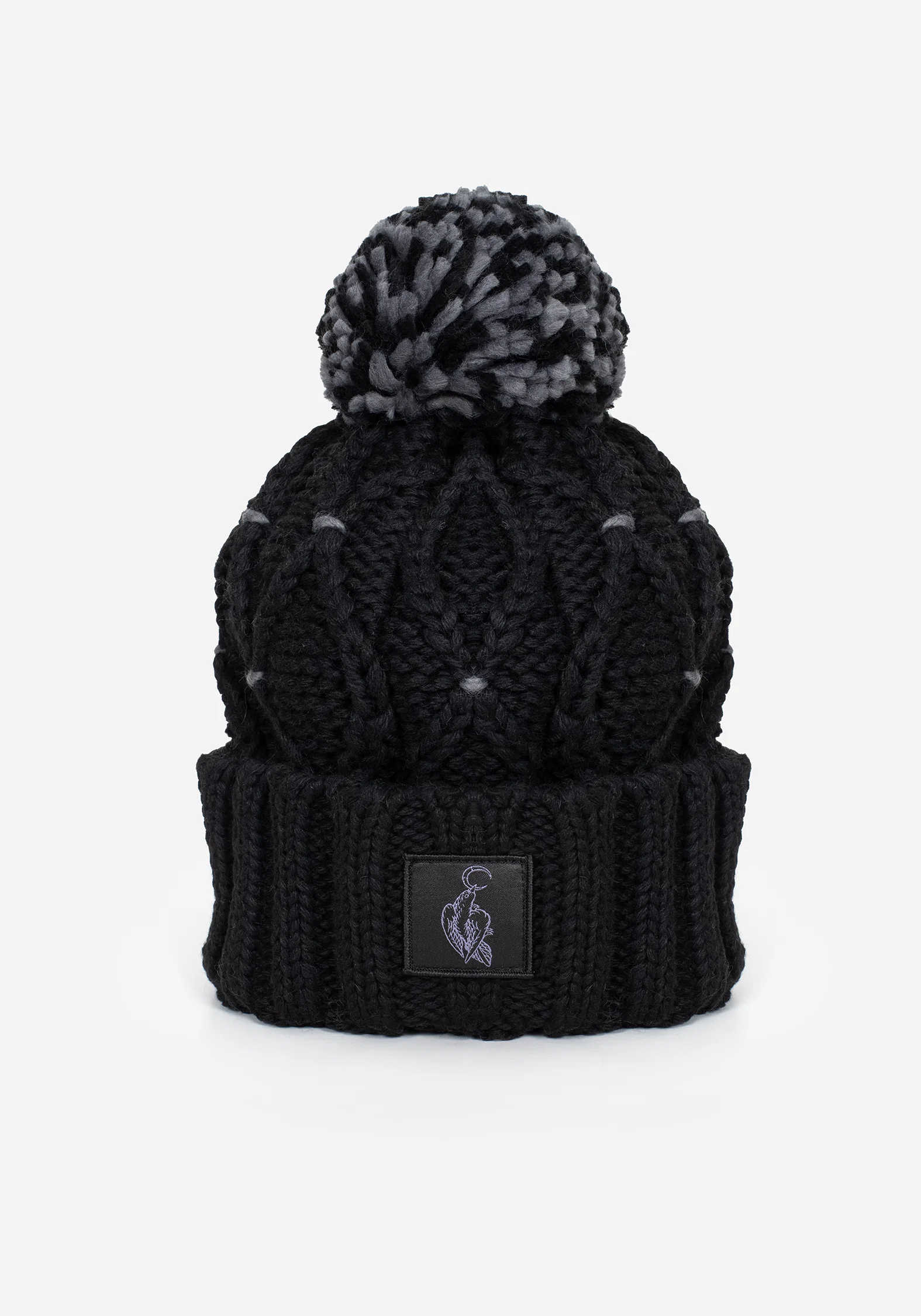Layla Criss Cross Bobble Hat - Image 7