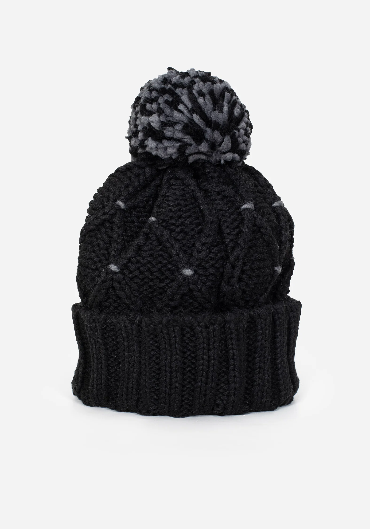 Layla Criss Cross Bobble Hat - Image 8