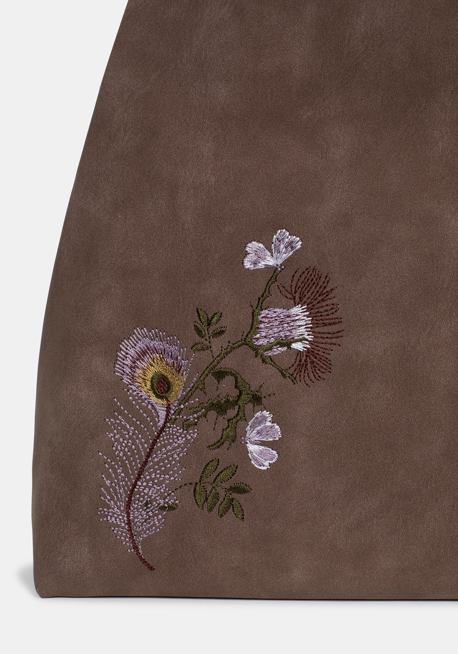 Lera Mystical Garden Embroidered Slouch Shoulder Bag - Image 5