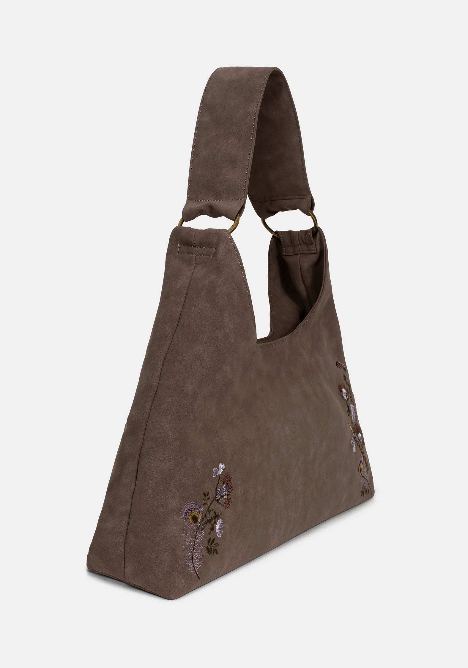 Lera Mystical Garden Embroidered Slouch Shoulder Bag - Image 7